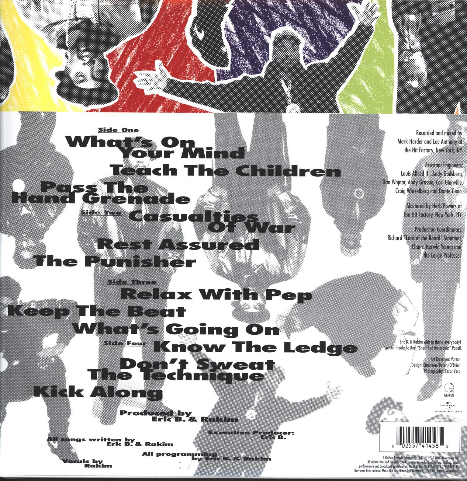 Eric B & Rakim: Don't Sweat The Technique, 2×LP (Vinyl)