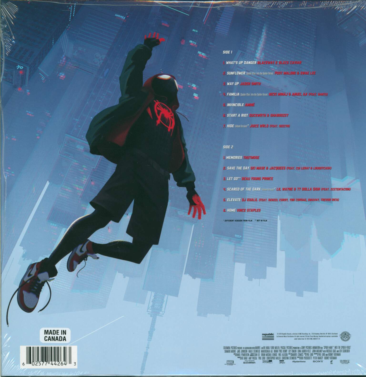 Various: Spider-Man: Into the Spider-Verse (Soundtrack From & Inspired By The Motion Picture), 1×LP (Vinyl)