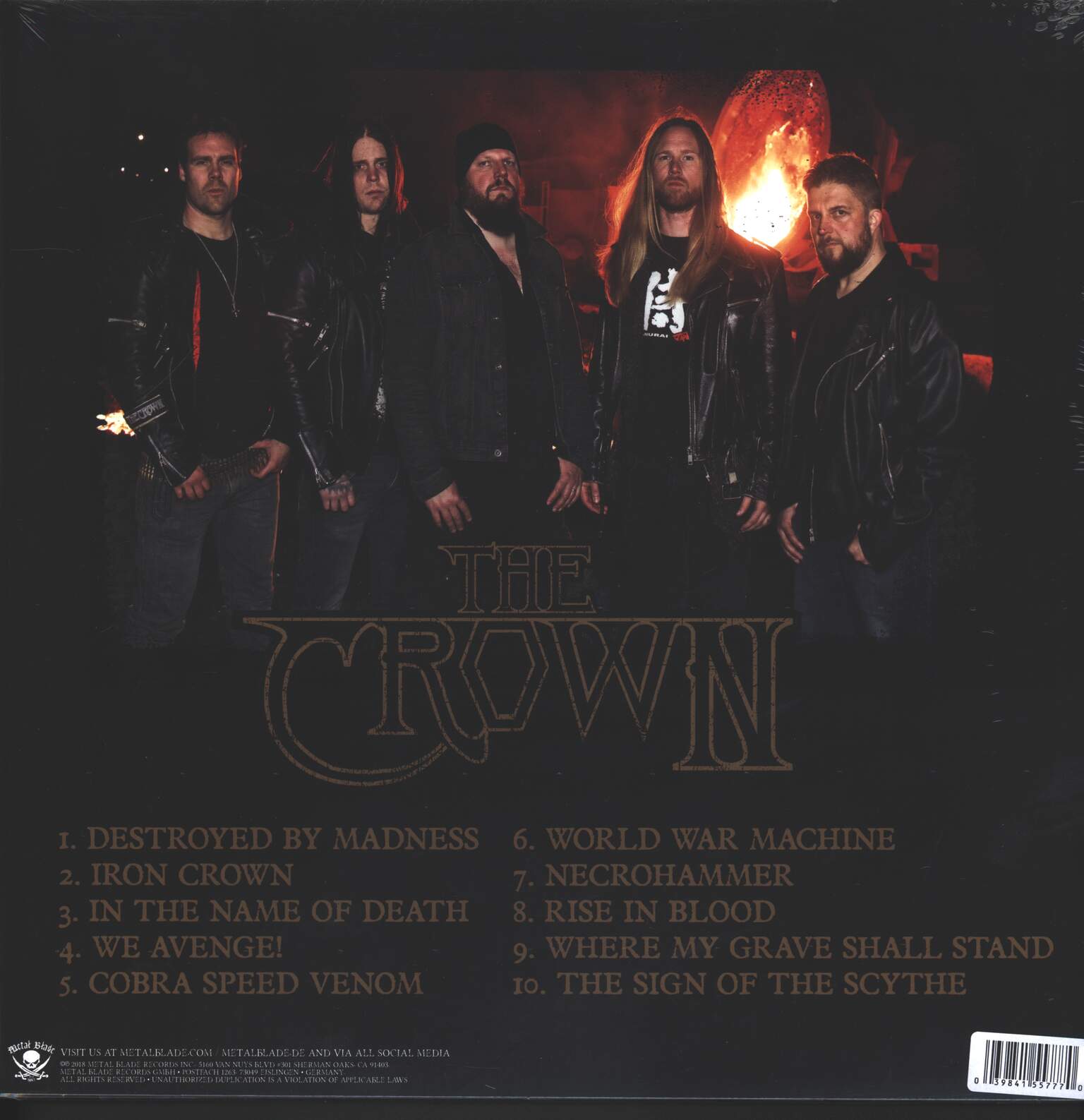 The Crown: Cobra Speed Venom, 1×LP (Vinyl)