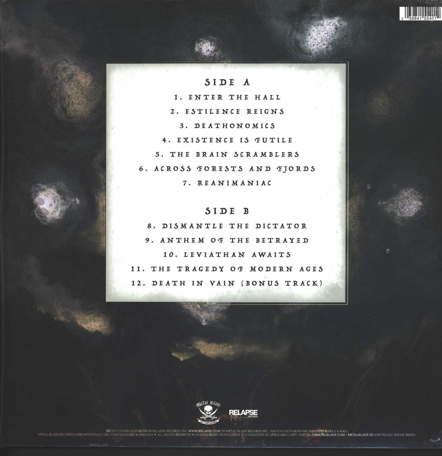 Revocation: Existence Is Futile, 1×LP (Vinyl)