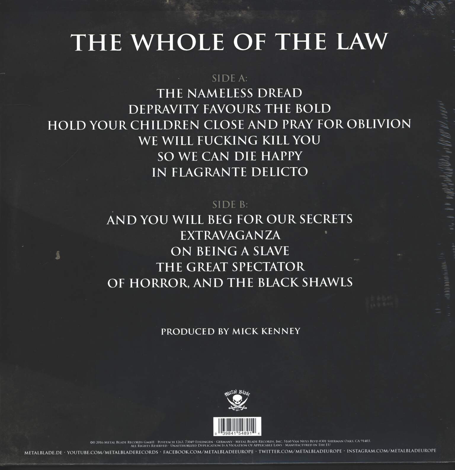 Anaal Nathrakh: The Whole Of The Law, 1×LP (Vinyl), 1×CD