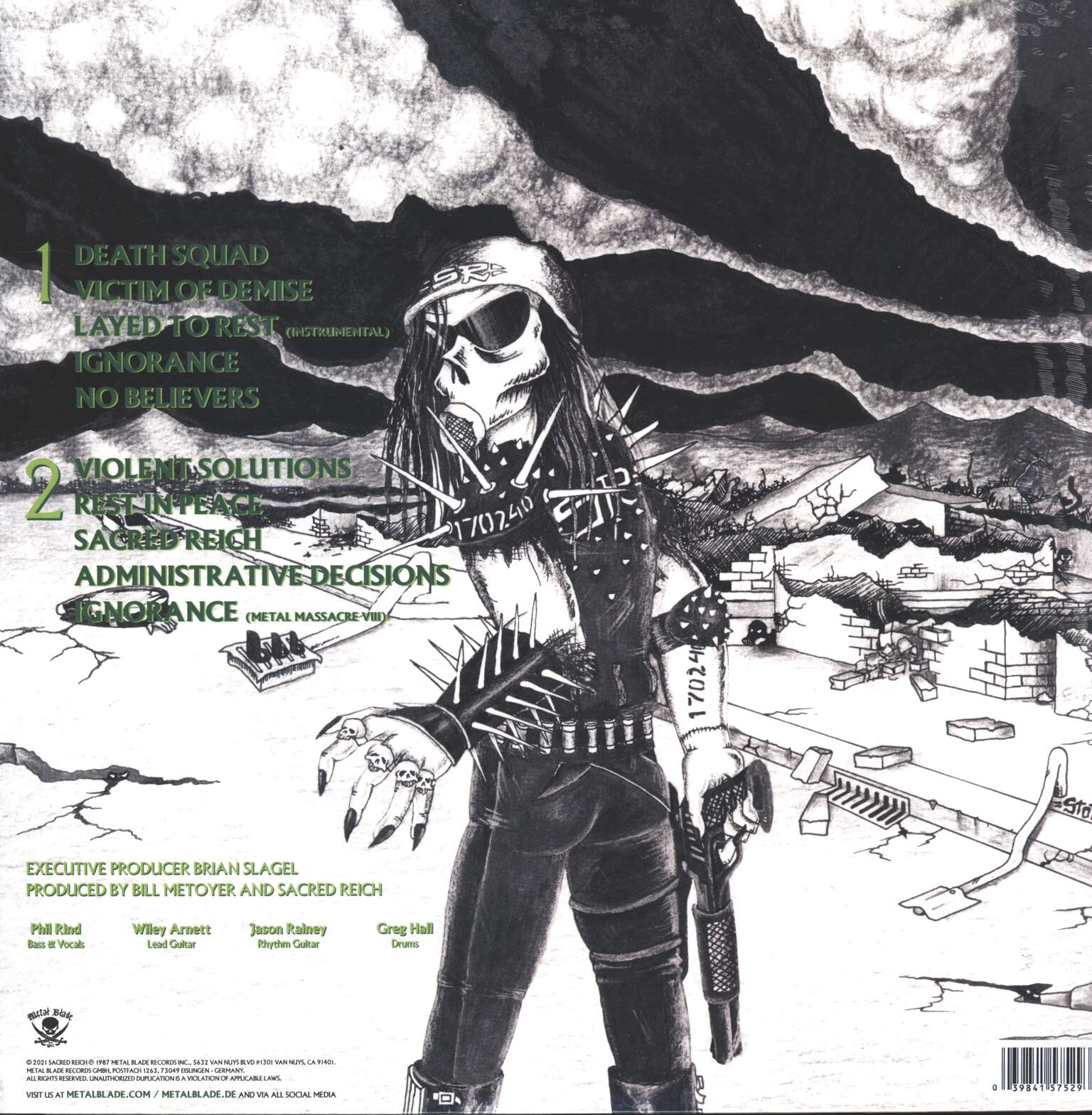 Sacred Reich: Ignorance, 1×LP (Vinyl)