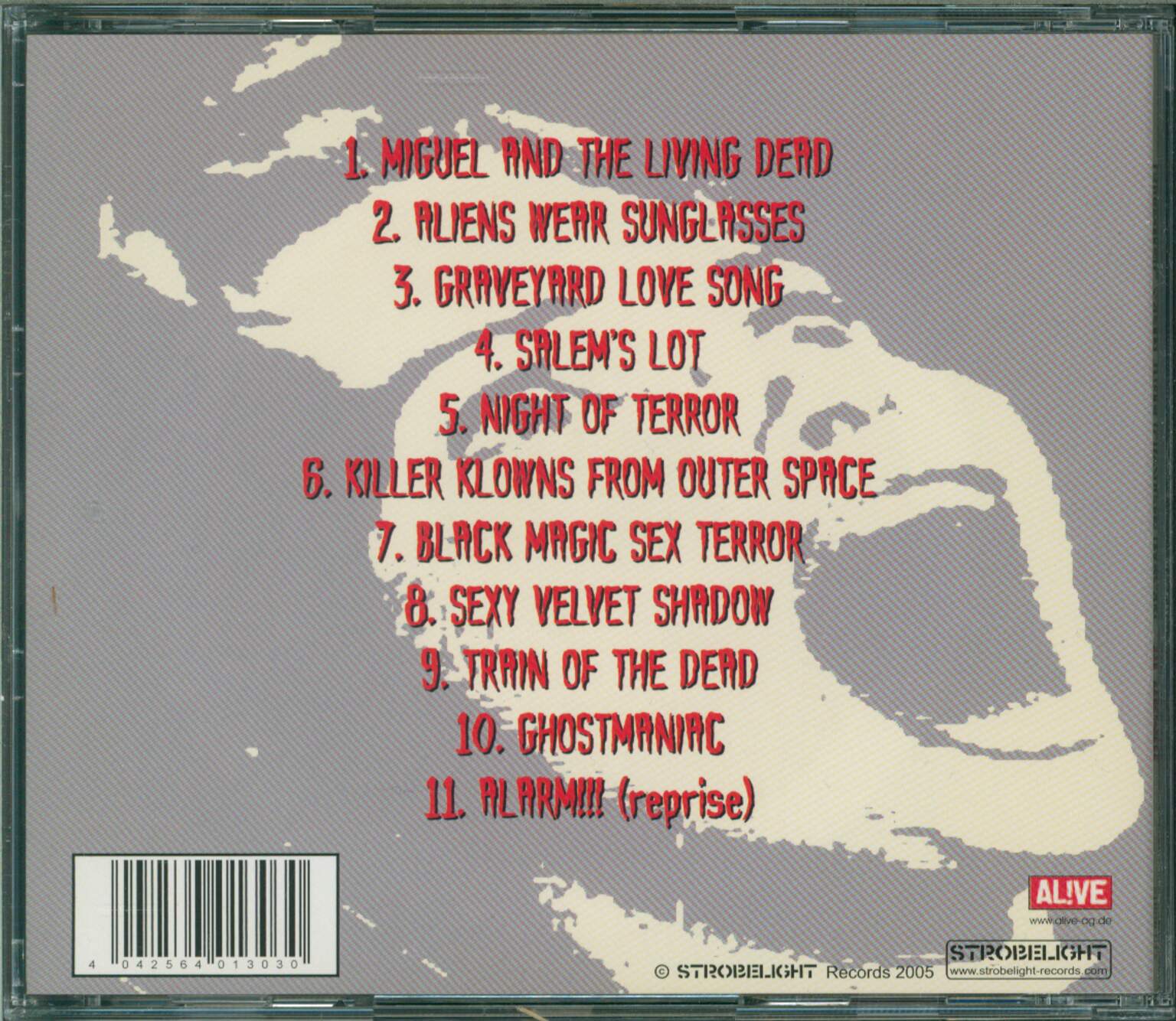 Miguel And The Living Dead: Alarm!!!, 1×CD