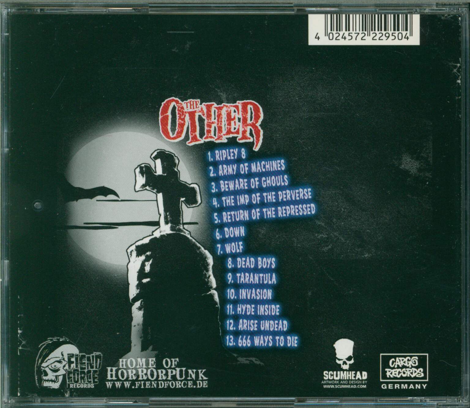 The Other: They're Alive!, 1×CD