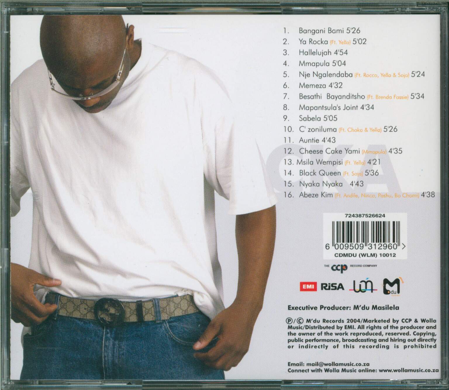 M'Du: Ya Rocka, 1×CD