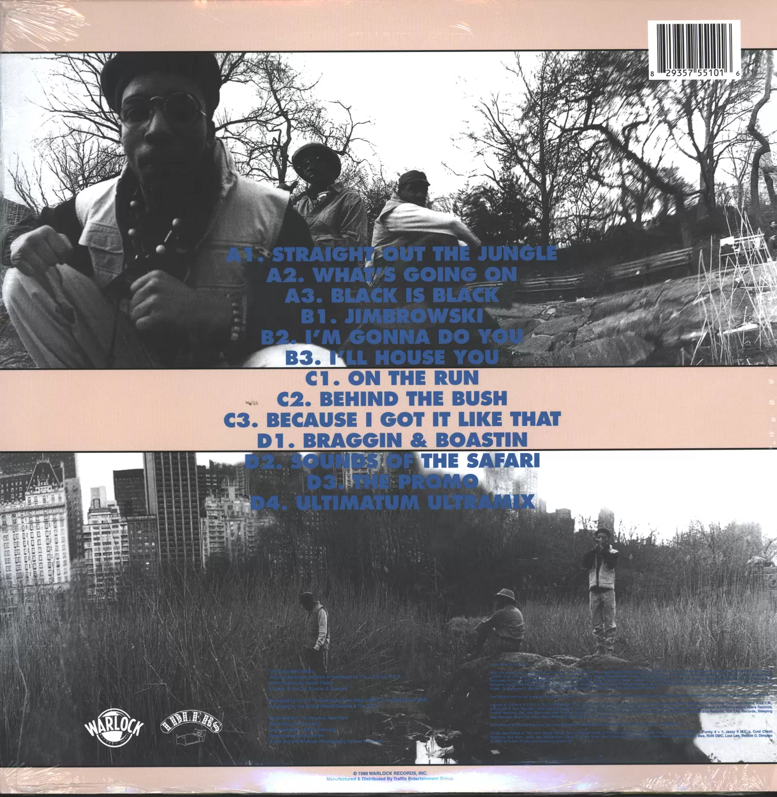 Jungle Brothers: Straight Out The Jungle, 2×LP (Vinyl)
