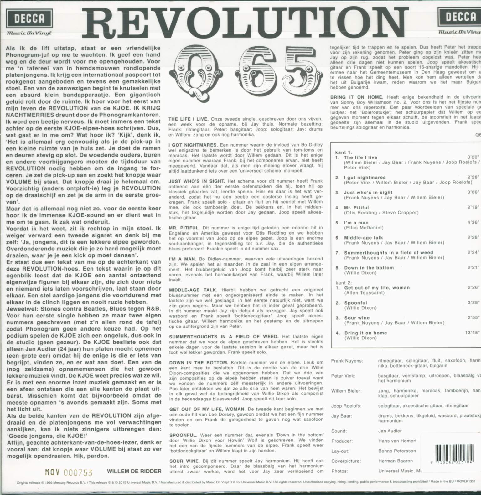 Q65: Revolution, 1×LP (Vinyl)