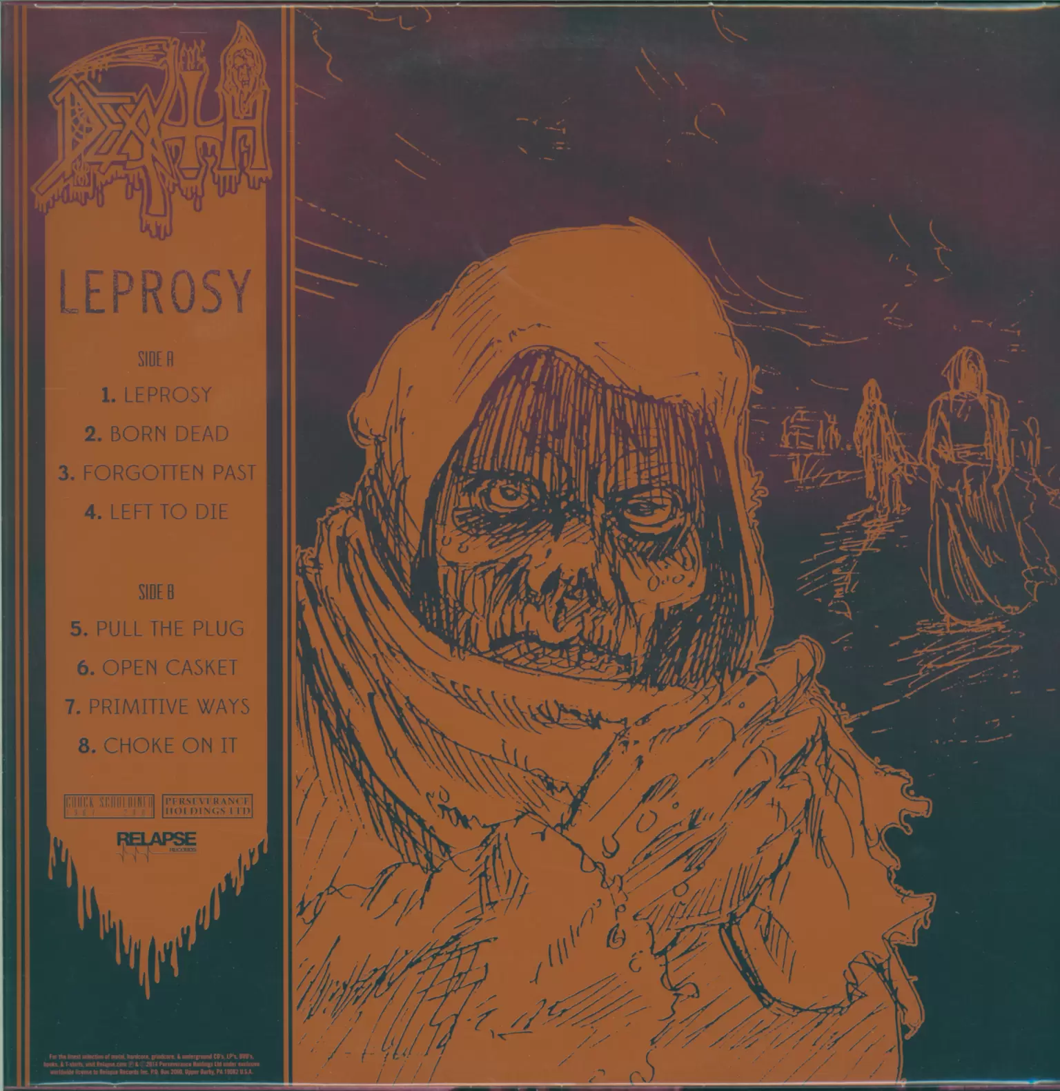 Death: Leprosy, 1×LP (Vinyl)