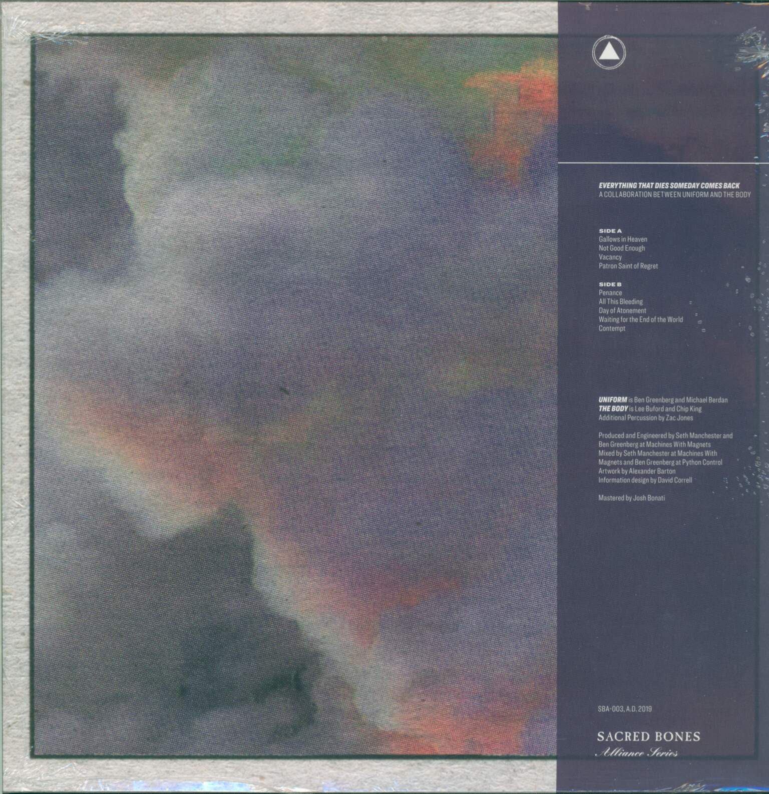 Uniform: Everything That Dies Someday Comes Back, 1×LP (Vinyl)