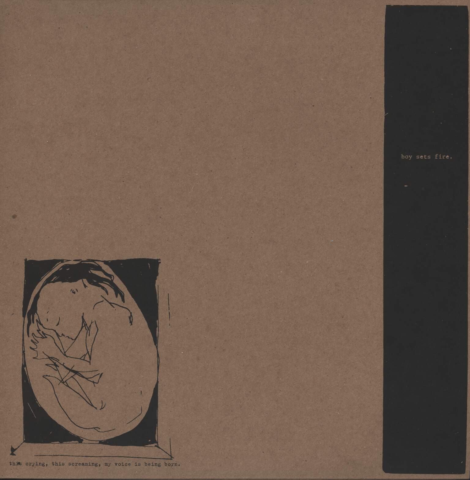 Boysetsfire: This Crying, This Screaming, My Voice Is Being Born., 1×12" Maxi Single (Vinyl)