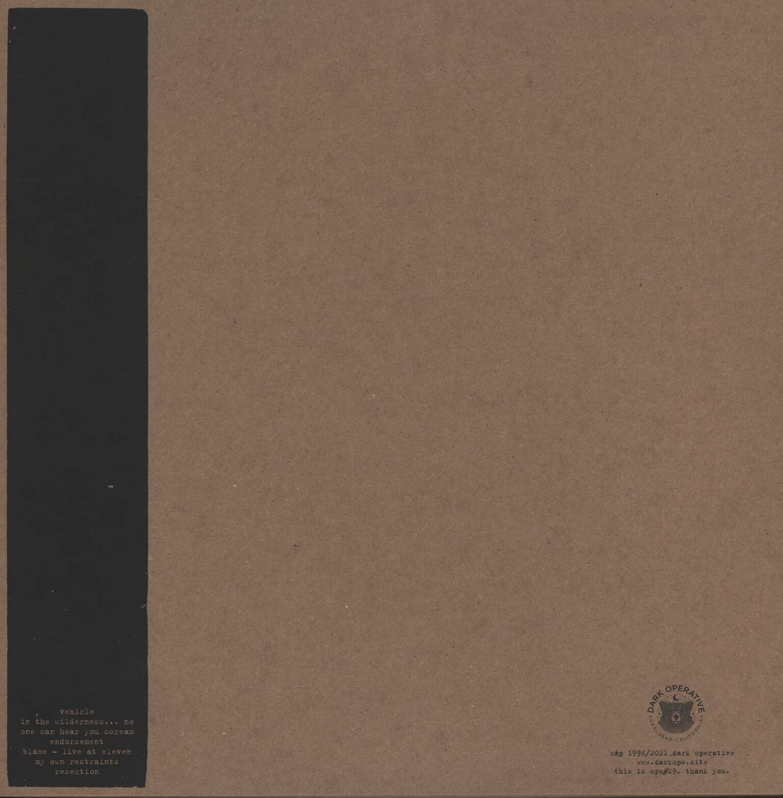 Boysetsfire: This Crying, This Screaming, My Voice Is Being Born., 1×12" Maxi Single (Vinyl)