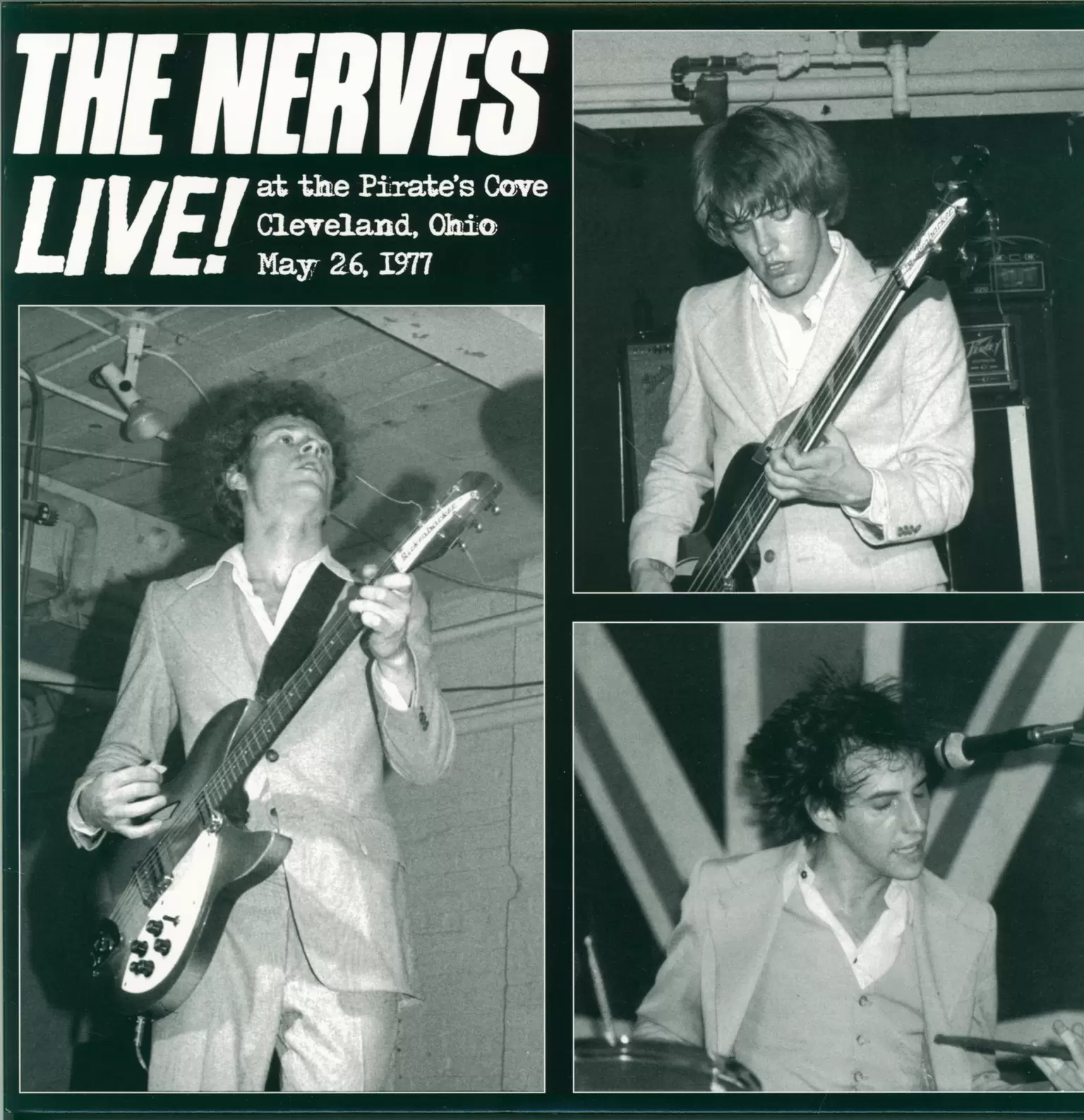 The Nerves: Live! At The Pirate's Cove, 1×LP (Vinyl)