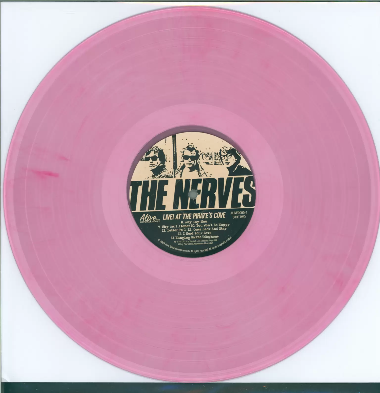 The Nerves: Live! At The Pirate's Cove, 1×LP (Vinyl)