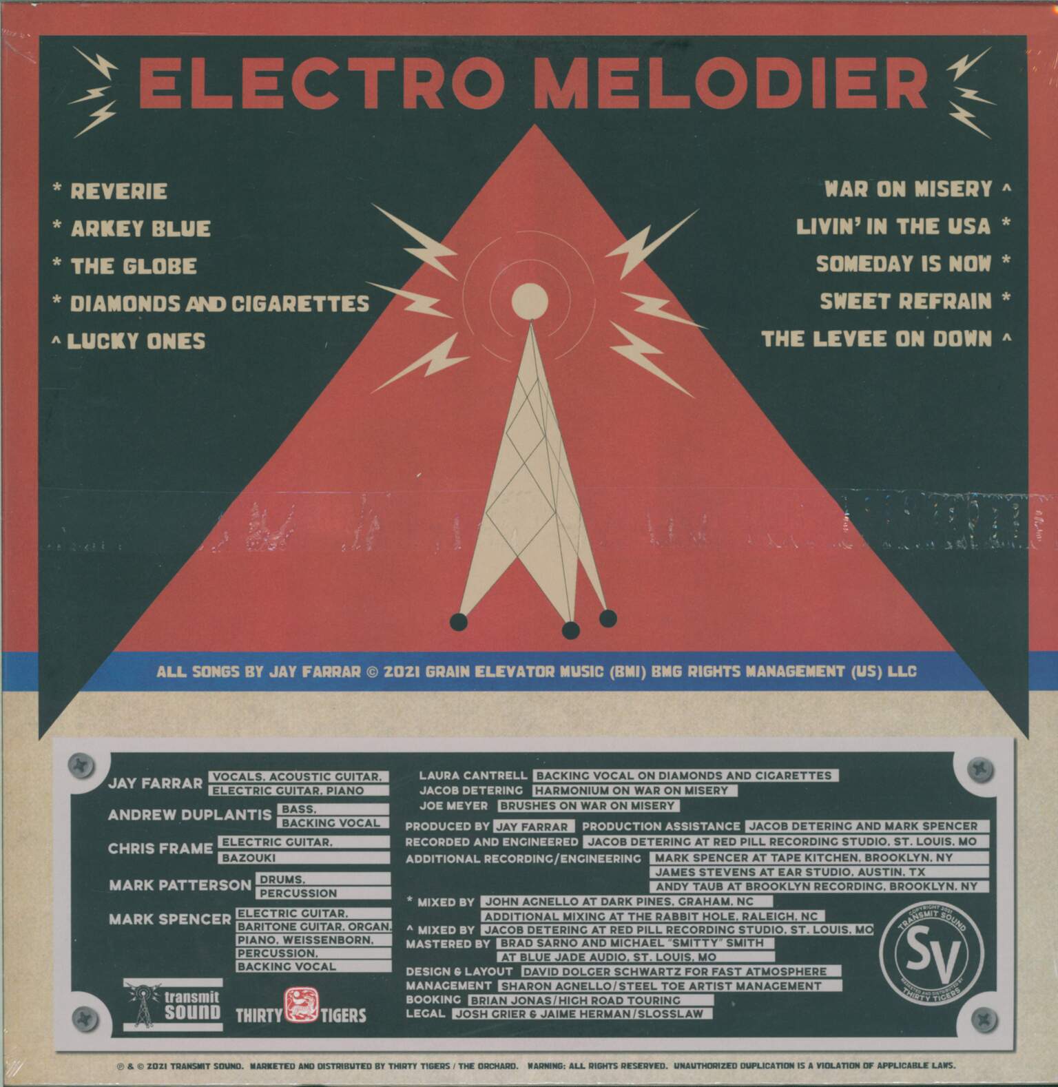 Son Volt: Electro Melodier, 1×LP (Vinyl)