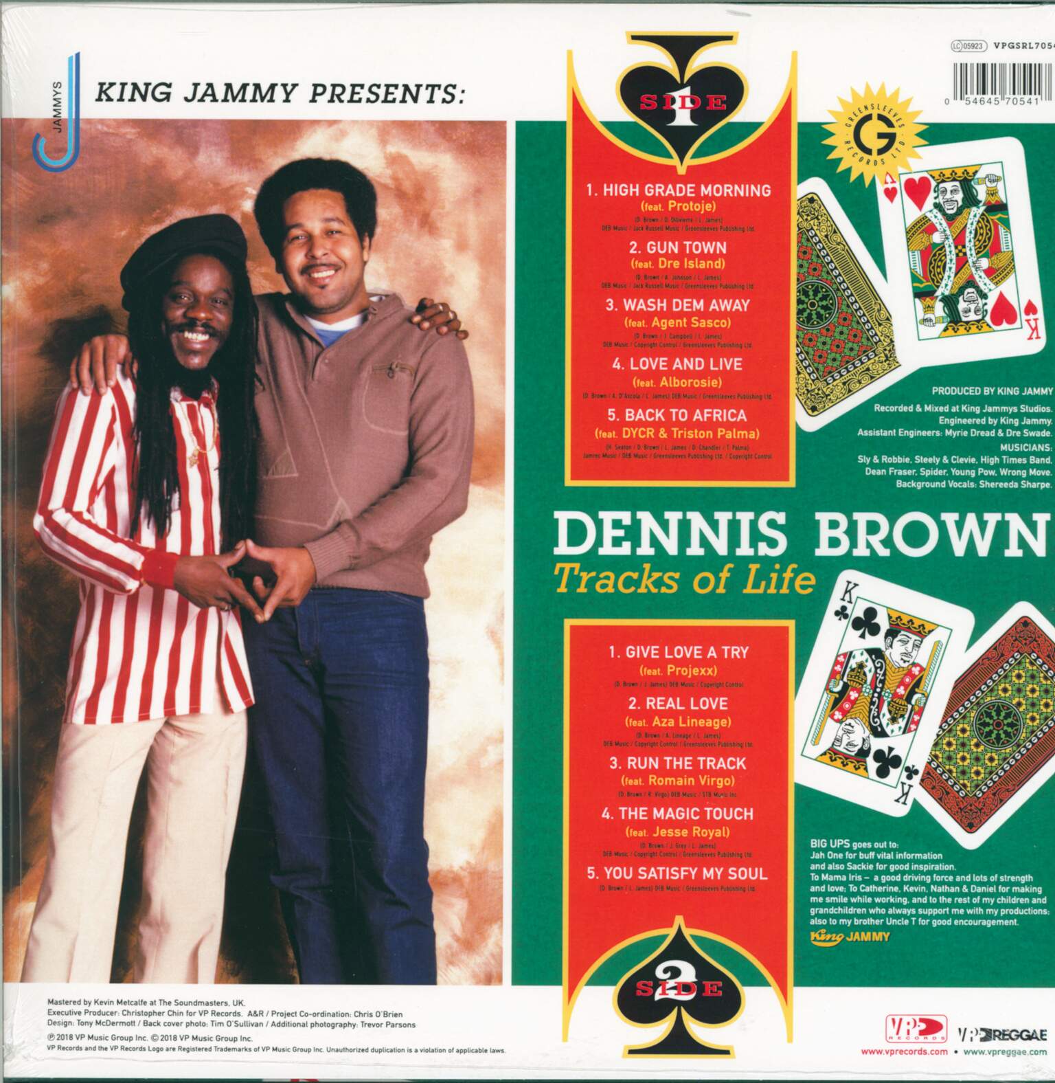 King Jammy: Tracks Of Life, 1×7" Single (Vinyl), 1×LP (Vinyl)