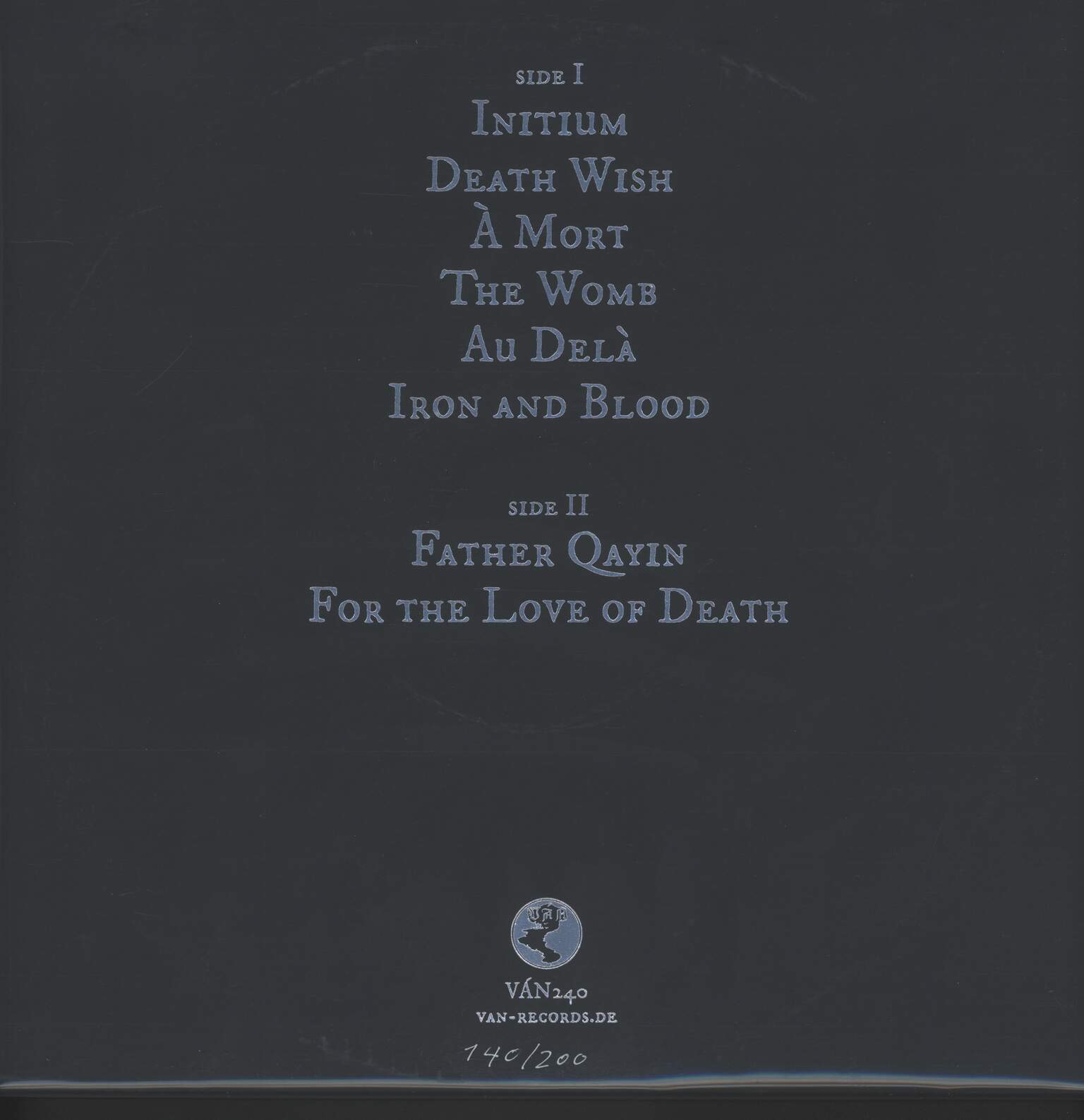 Škan: Death Crown, 1×LP (Vinyl)