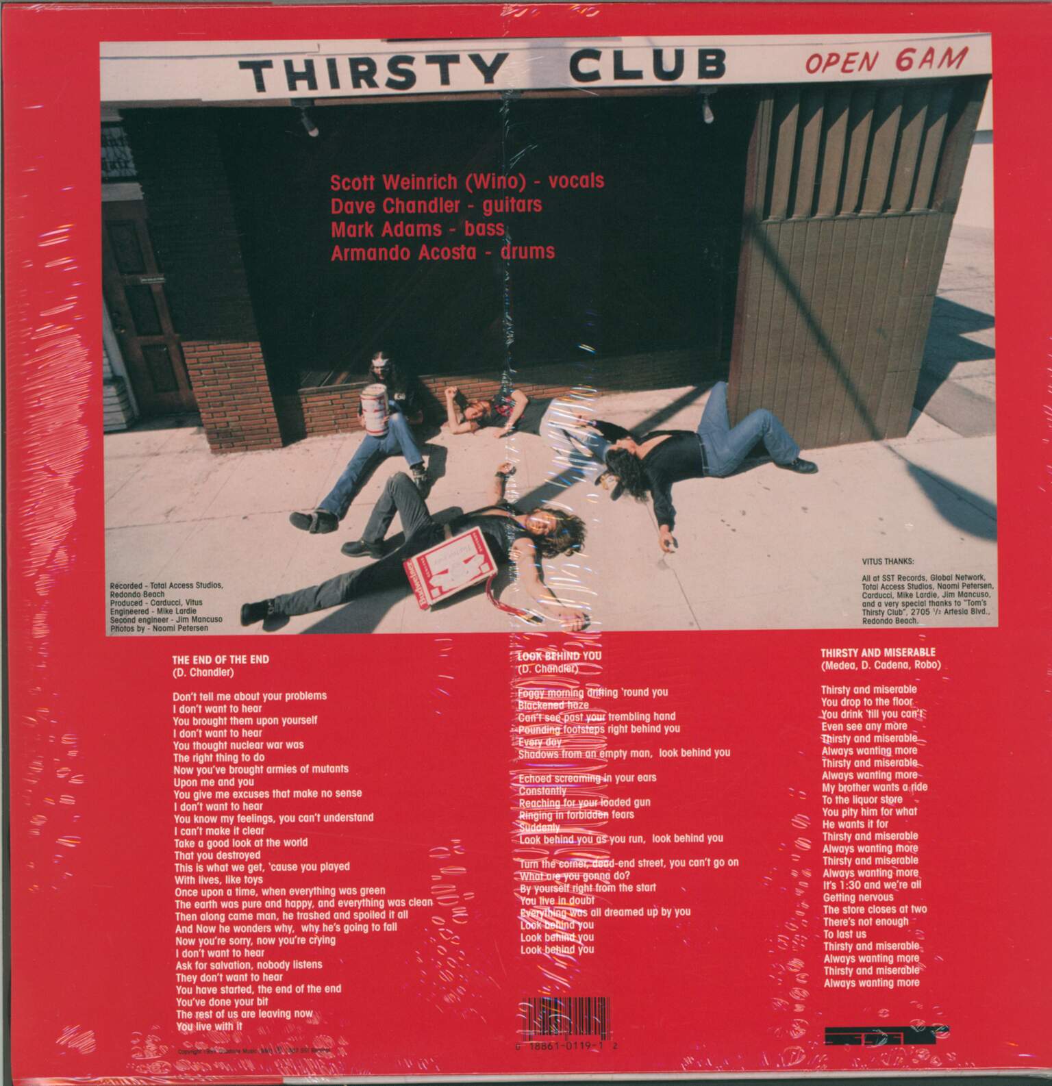 Saint Vitus: Thirsty And Miserable, 1×12" Maxi Single (Vinyl)
