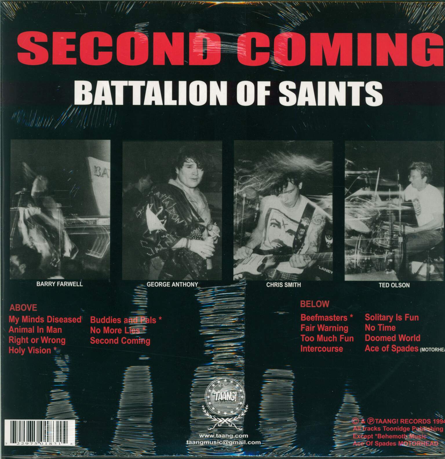 Battalion Of Saints: Second Coming, 1×LP (Vinyl)
