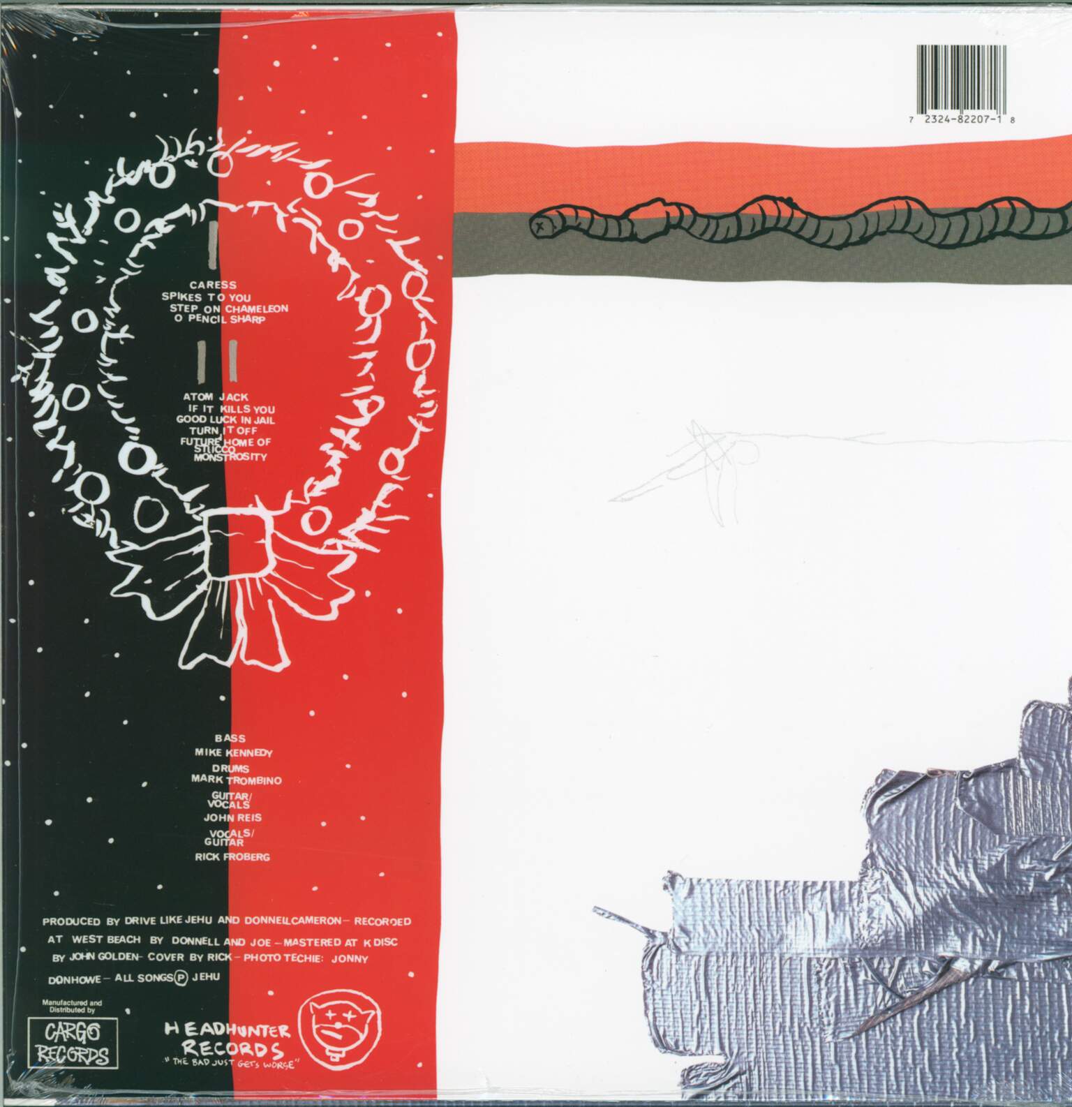 Drive Like Jehu: Drive Like Jehu, 1×LP (Vinyl)