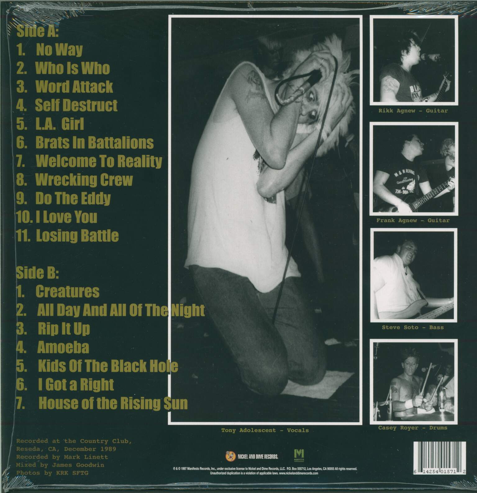 Adolescents: Return To The Black Hole, 1×LP (Vinyl)
