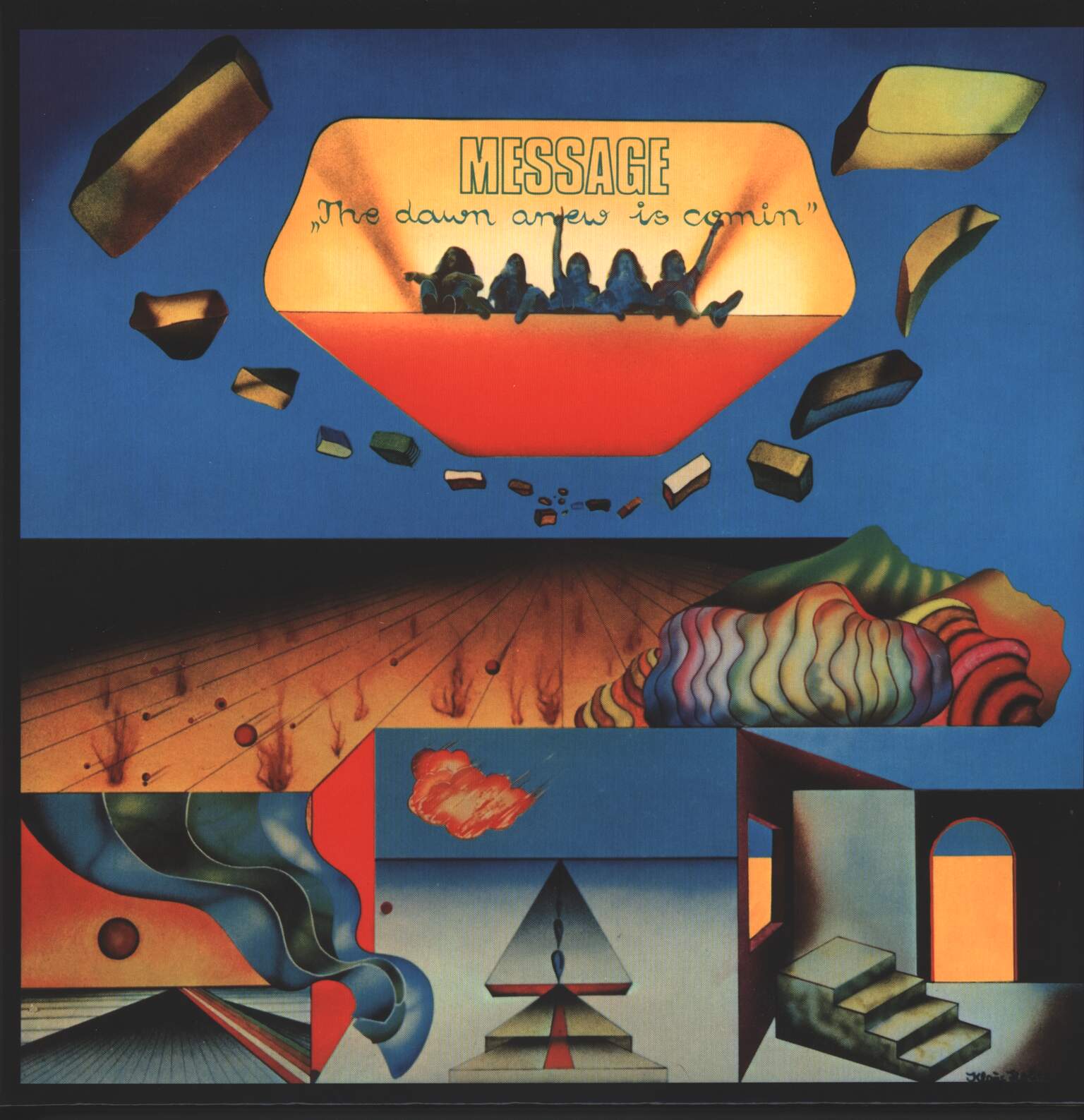 Message: The Dawn Anew Is Comin, 1×LP (Vinyl)