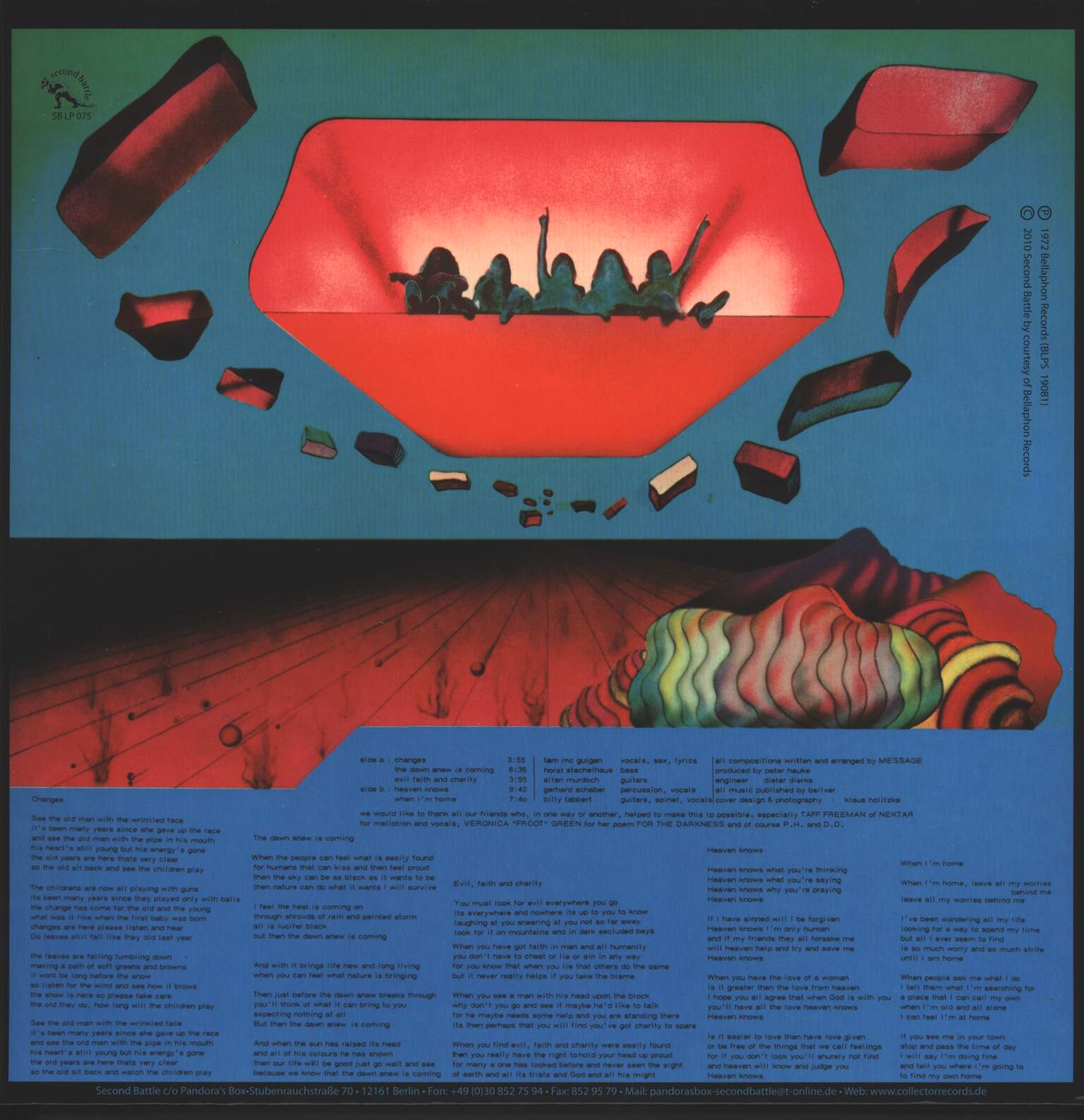 Message: The Dawn Anew Is Comin, 1×LP (Vinyl)