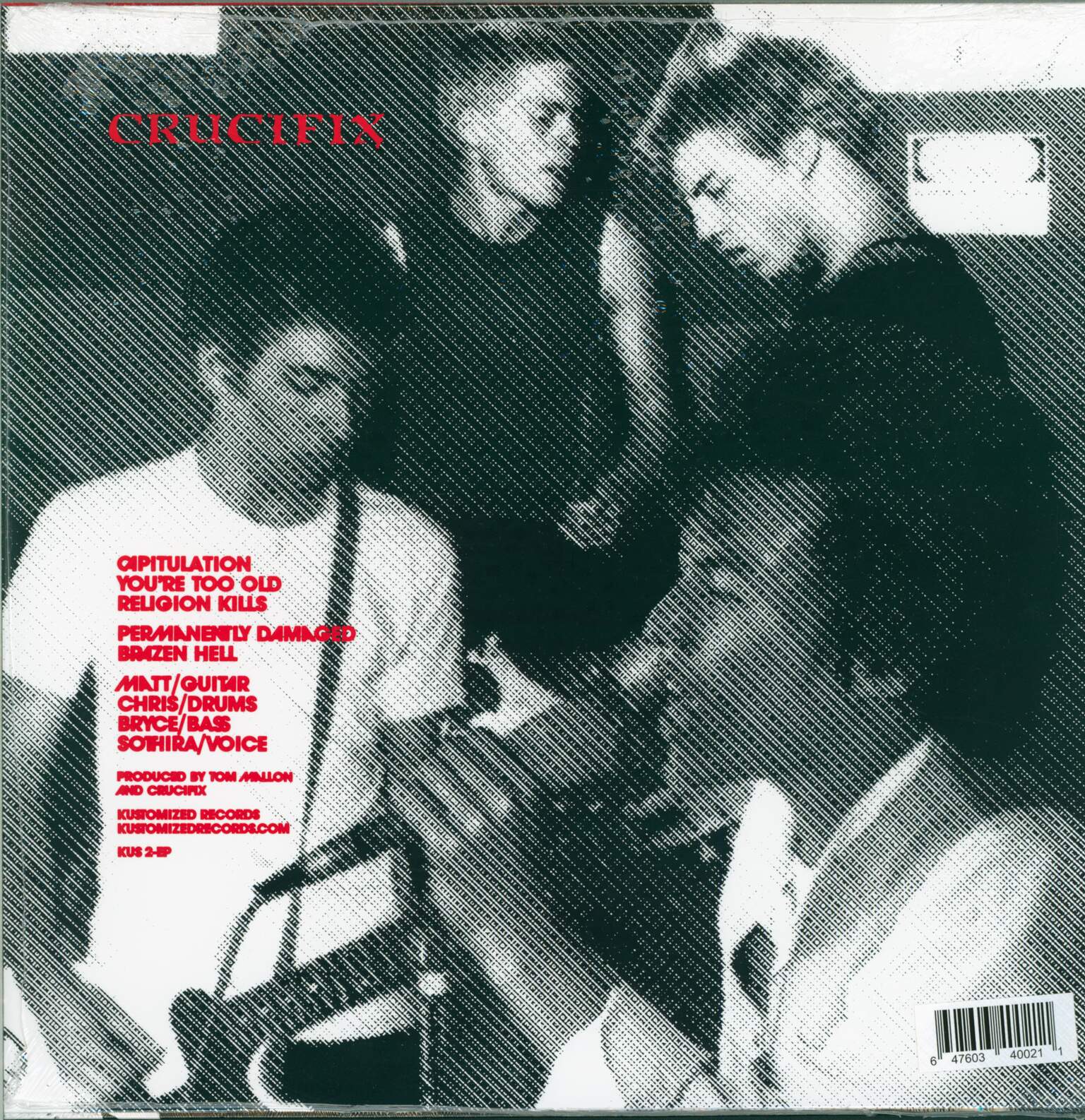 Crucifix: Crucifix, 1×12" Maxi Single (Vinyl)