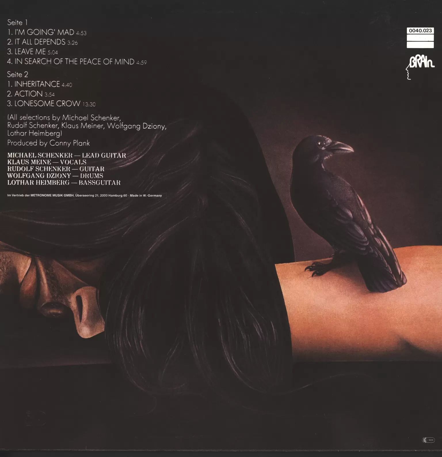 Scorpions: Lonesome Crow, 1×LP (Vinyl)