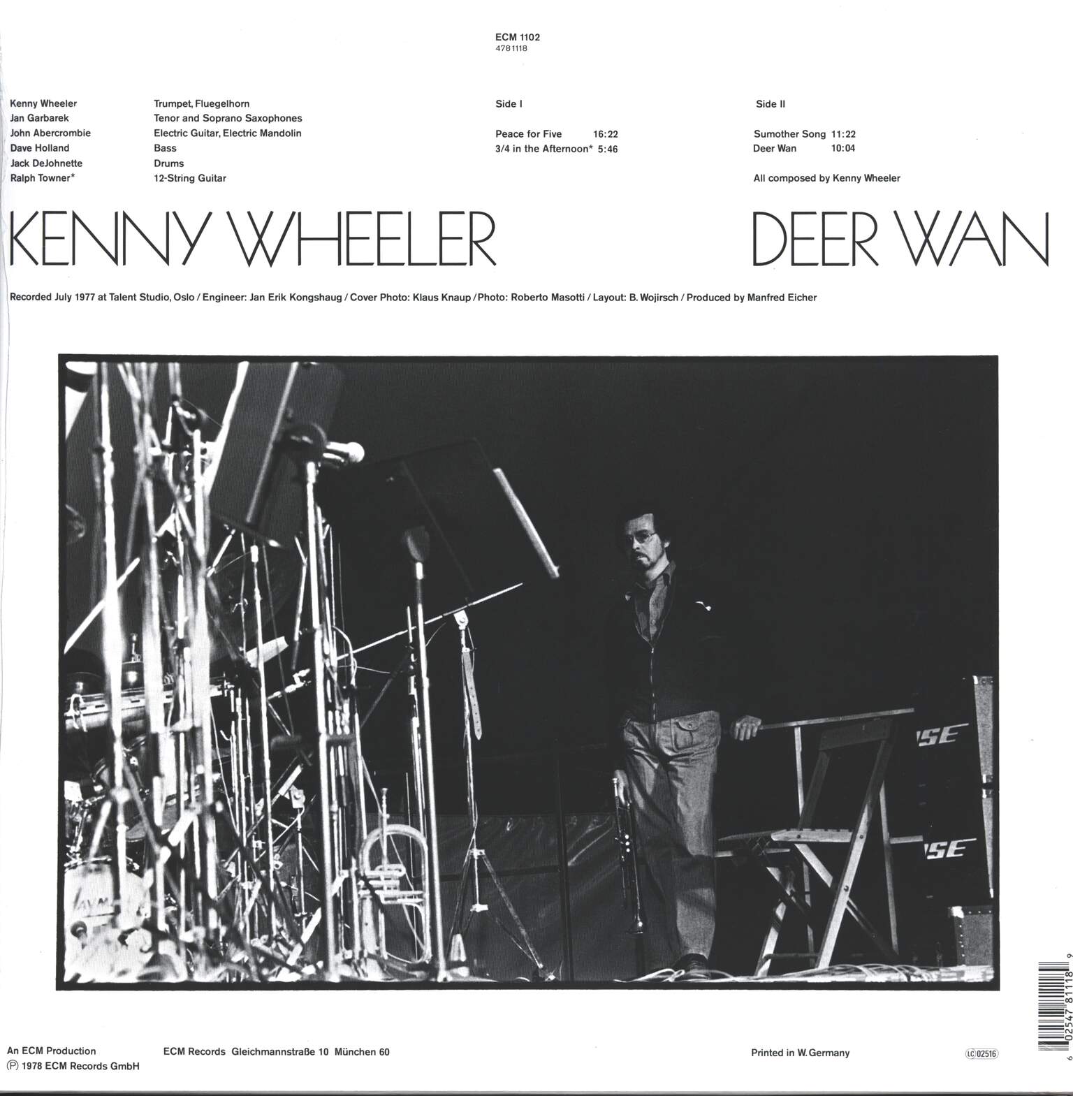 Kenny Wheeler: Deer Wan, 1×LP (Vinyl)