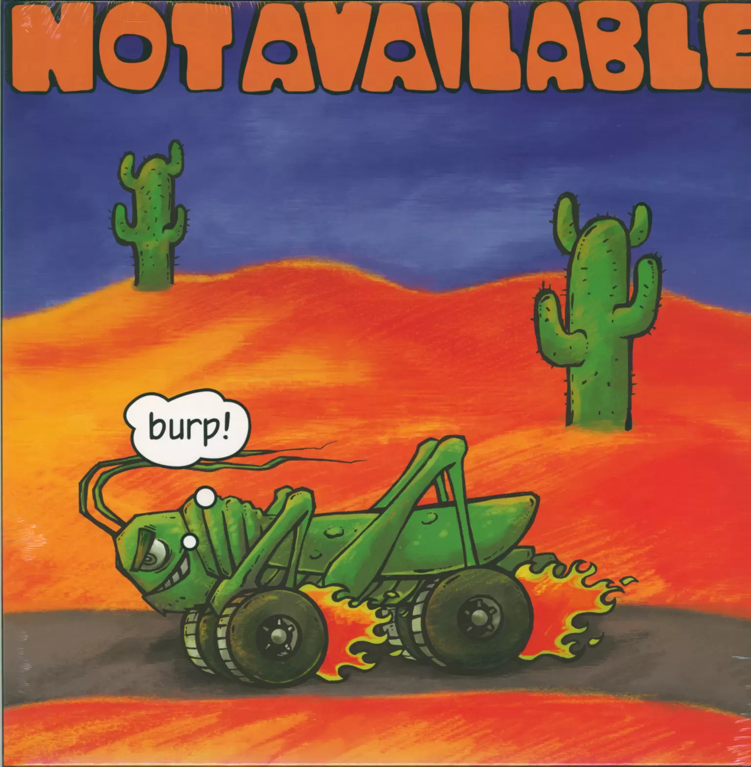Not Available: Burp!, 1×LP (Vinyl)