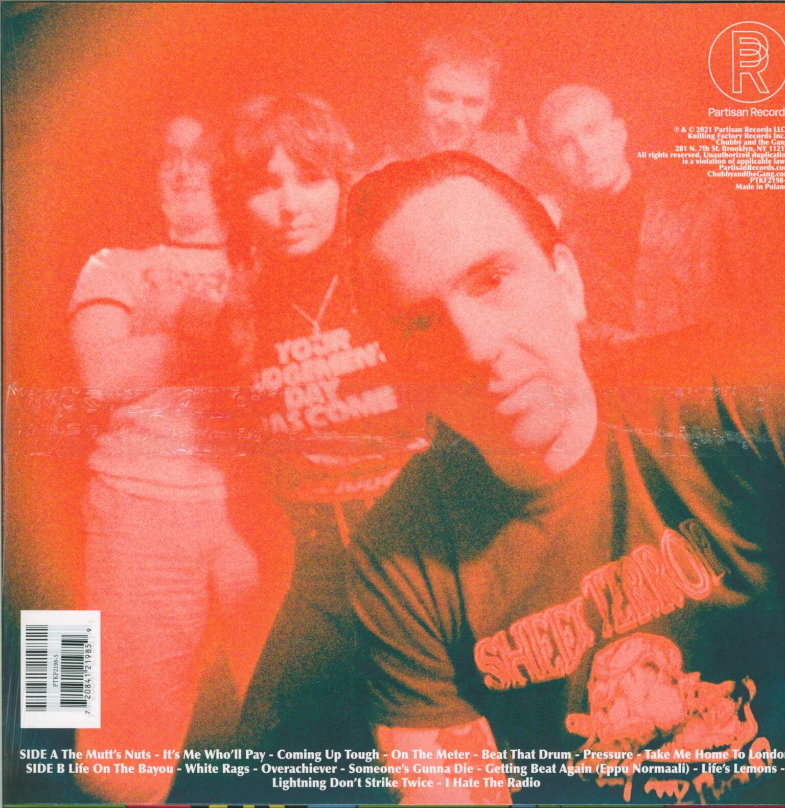Chubby and the Gang: The Mutt's Nuts, 1×LP (Vinyl)