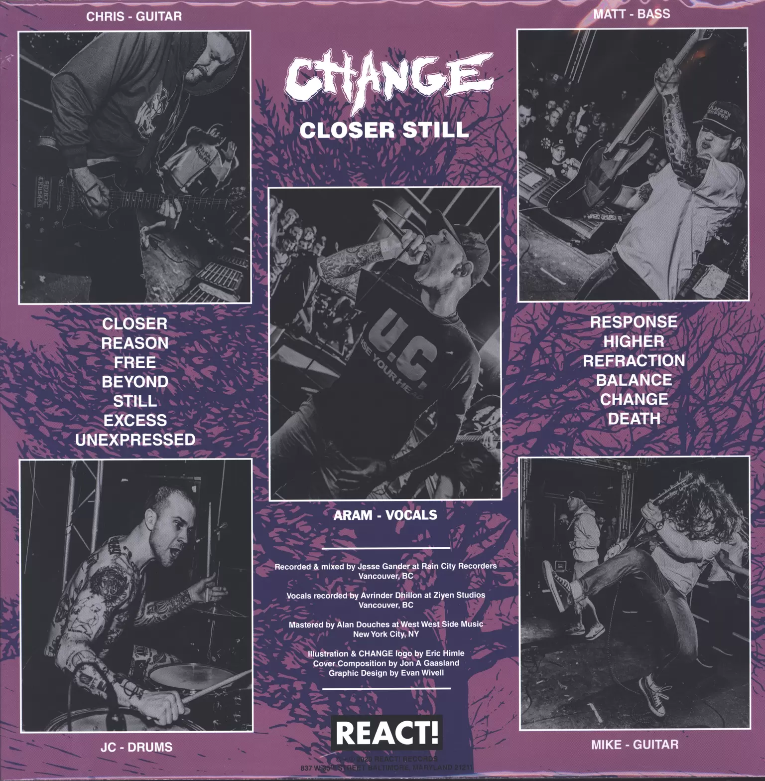 Change: Closer Still, 1×LP (Vinyl)