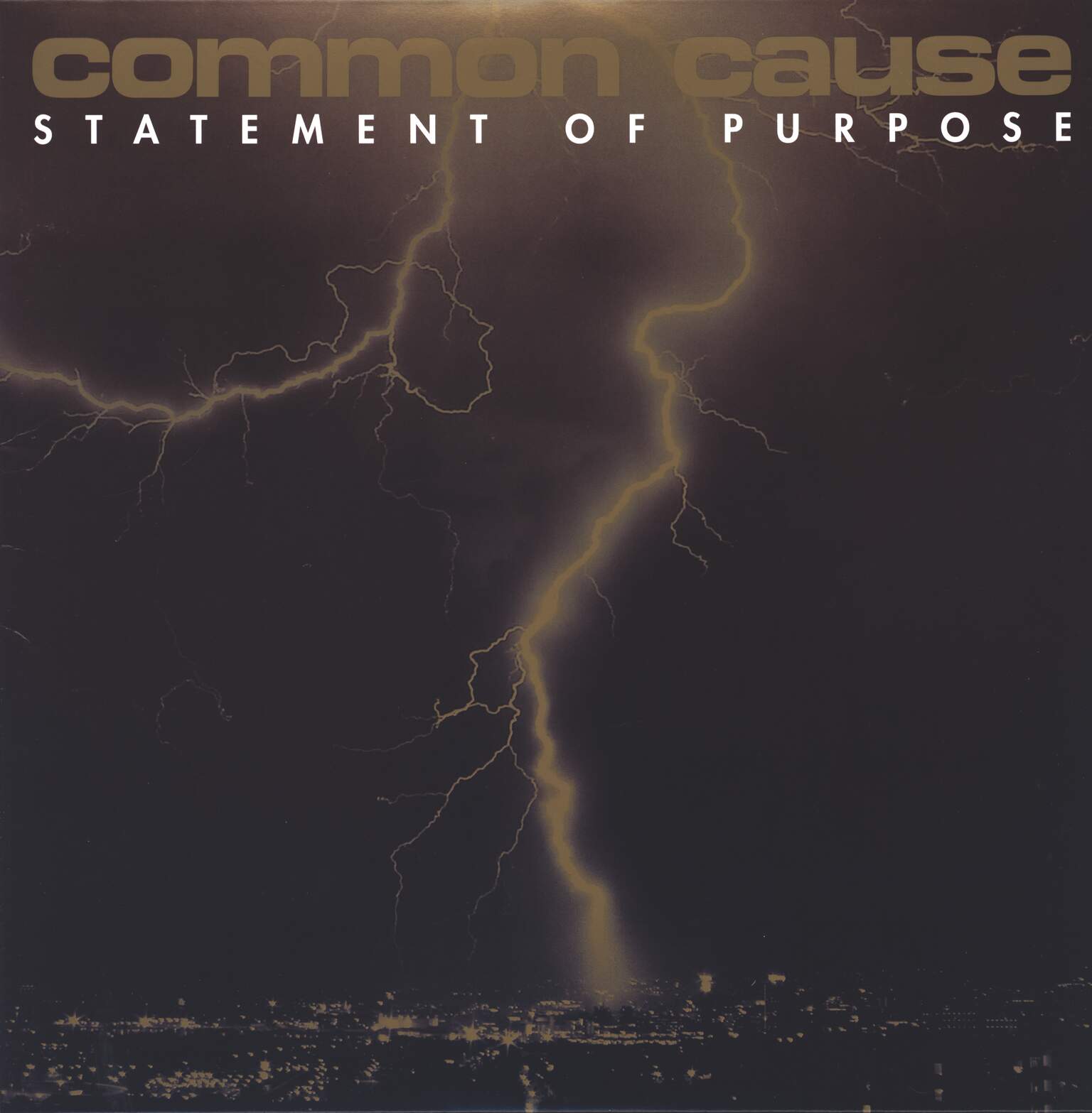 Common Cause: Statement Of Purpose, 1×LP (Vinyl)