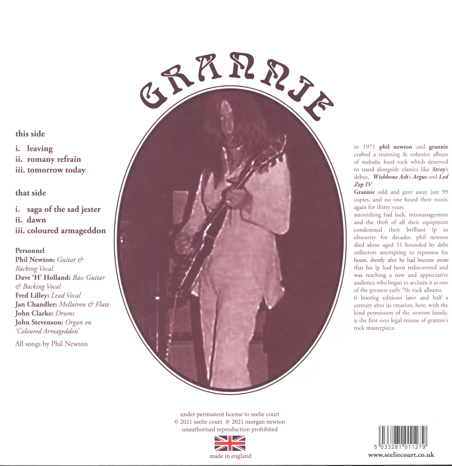 Grannie: Grannie, 1×LP (Vinyl)