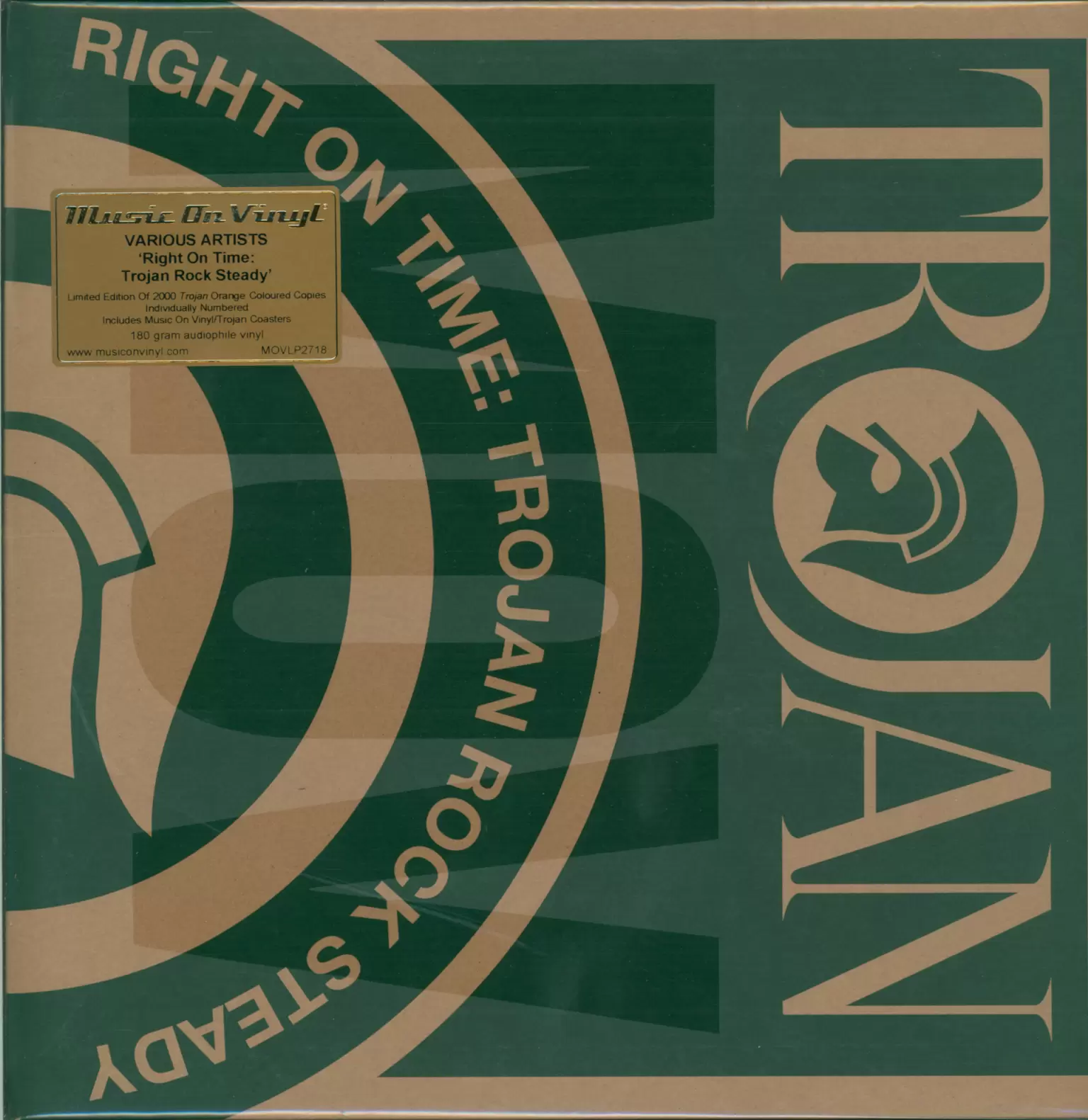 Various: Right On Time: Trojan Rock Steady, 2×LP (Vinyl)