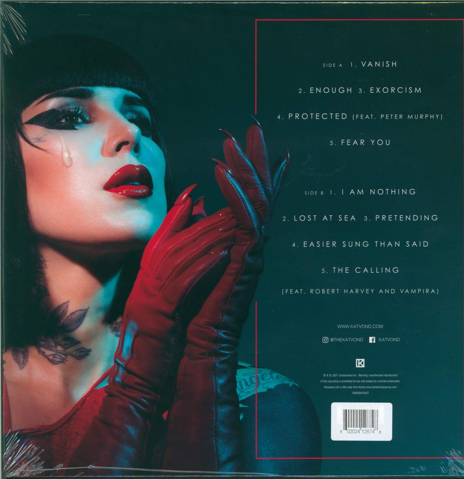 Kat Von D: Love Made Me Do It, 1×LP (Vinyl)