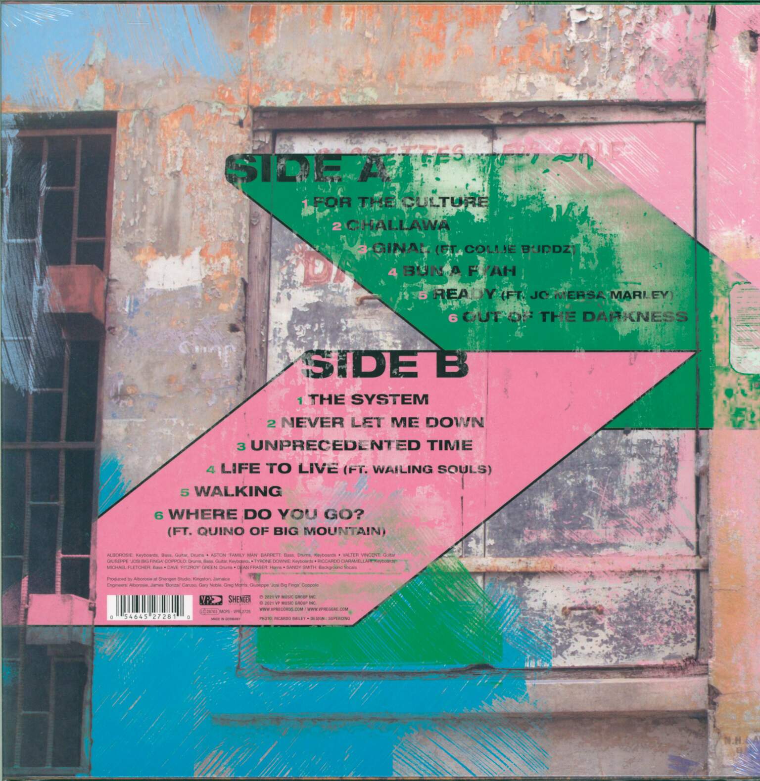 Alborosie: For The Culture, 1×LP (Vinyl)