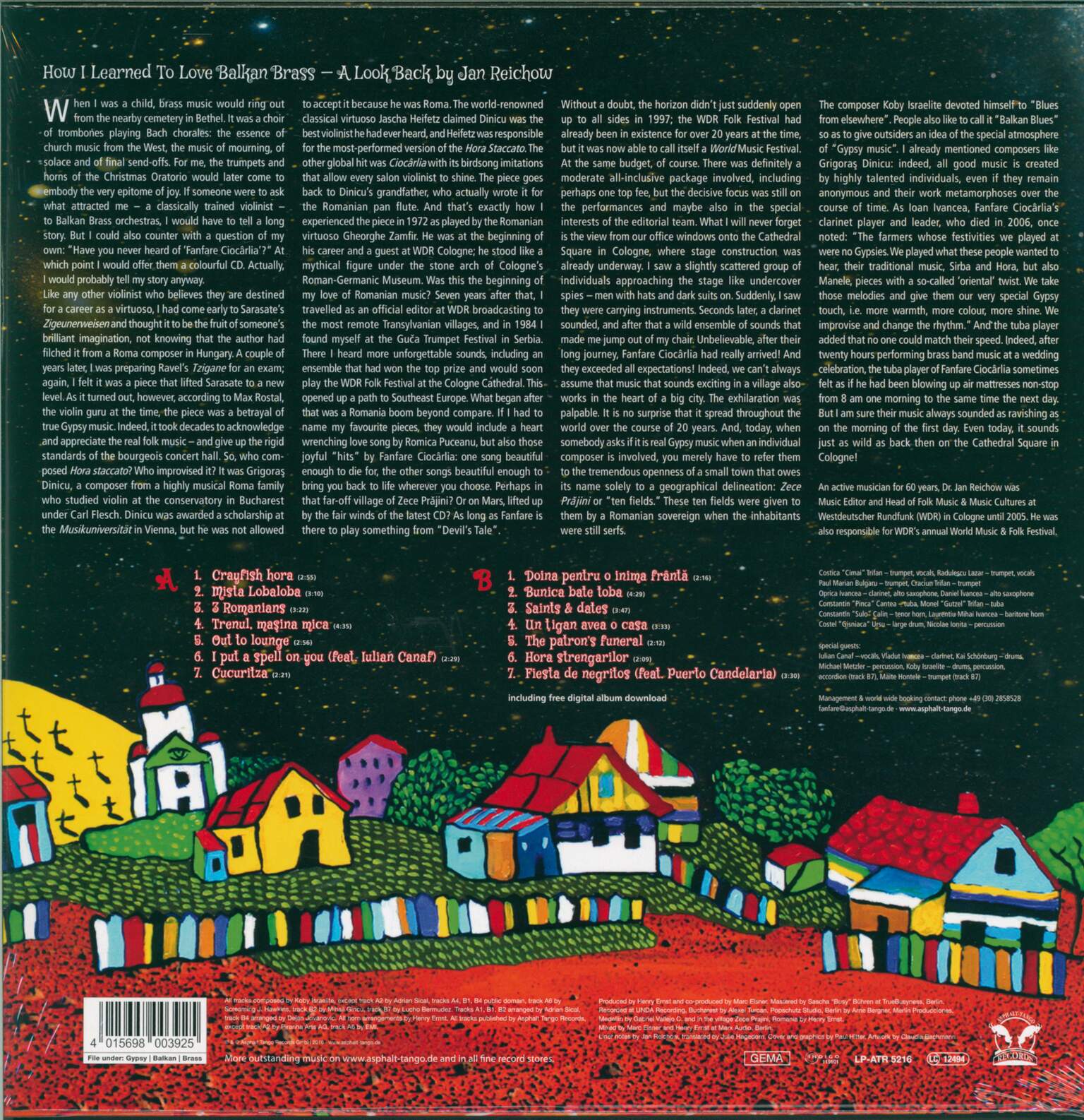 Fanfare Ciocărlia: Onwards To Mars!, 1×LP (Vinyl)