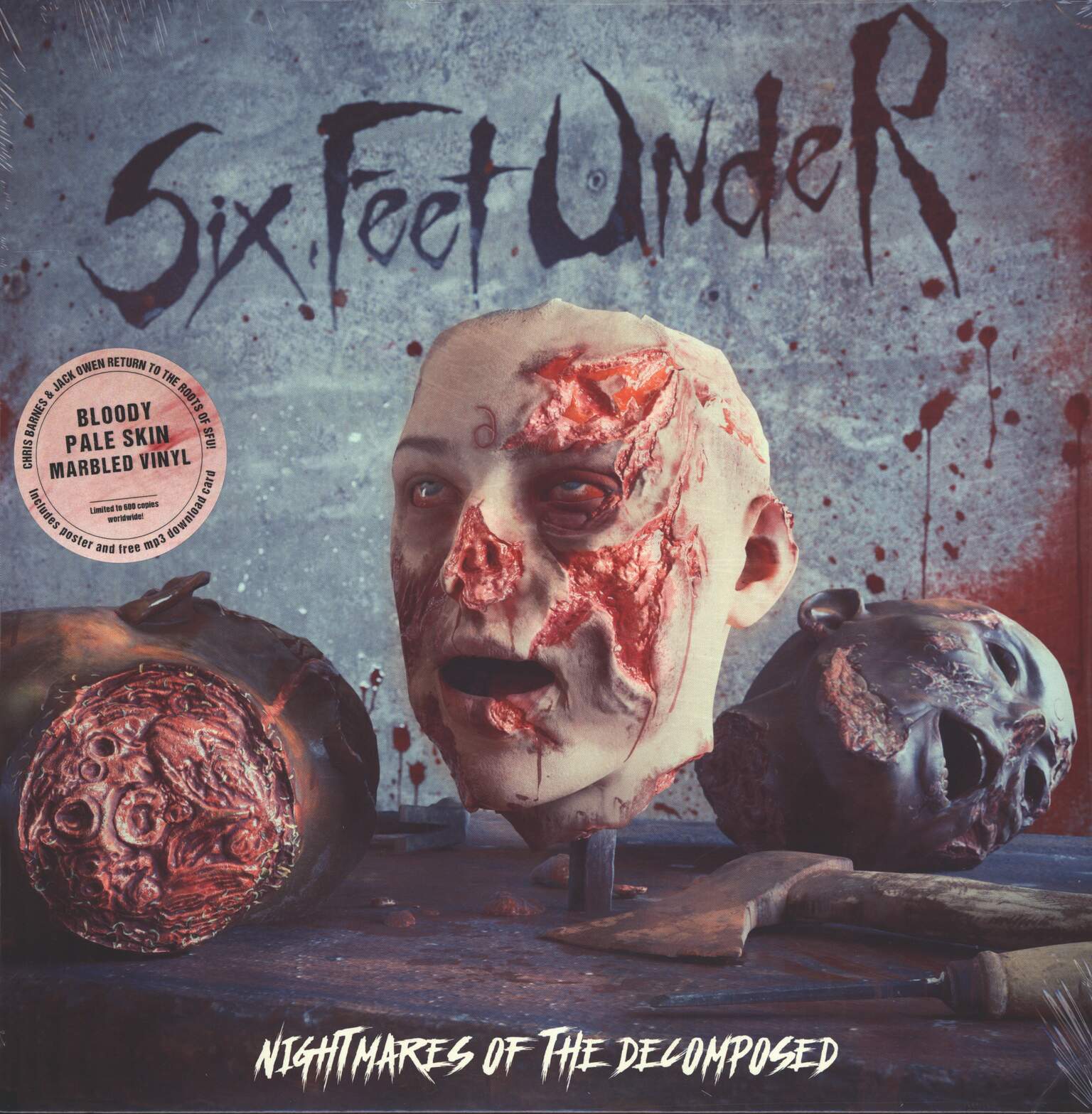Six Feet Under: Nightmares Of The Decomposed, 1×LP (Vinyl)