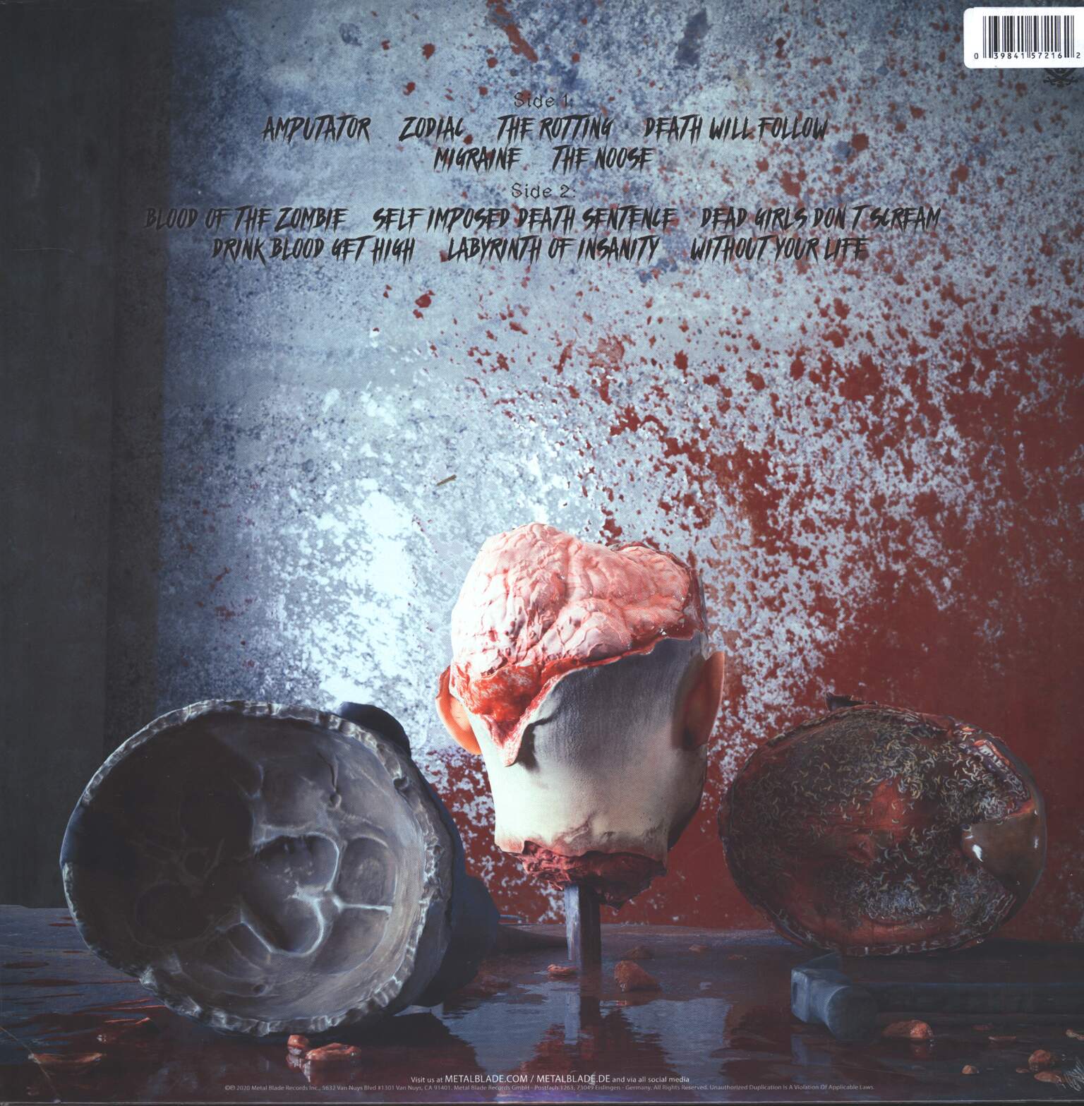 Six Feet Under: Nightmares Of The Decomposed, 1×LP (Vinyl)