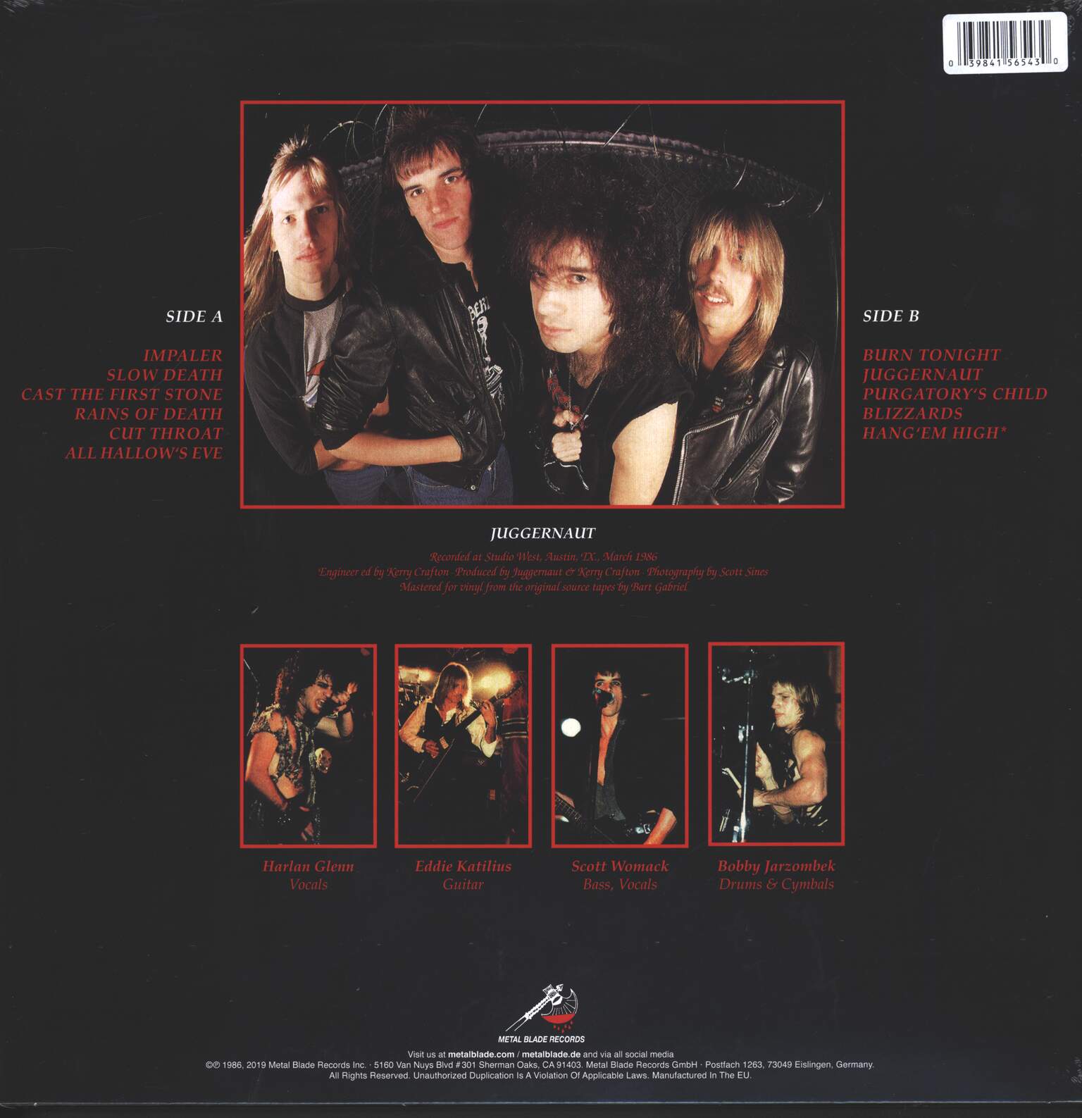 Juggernaut: Baptism Under Fire, 1×LP (Vinyl)