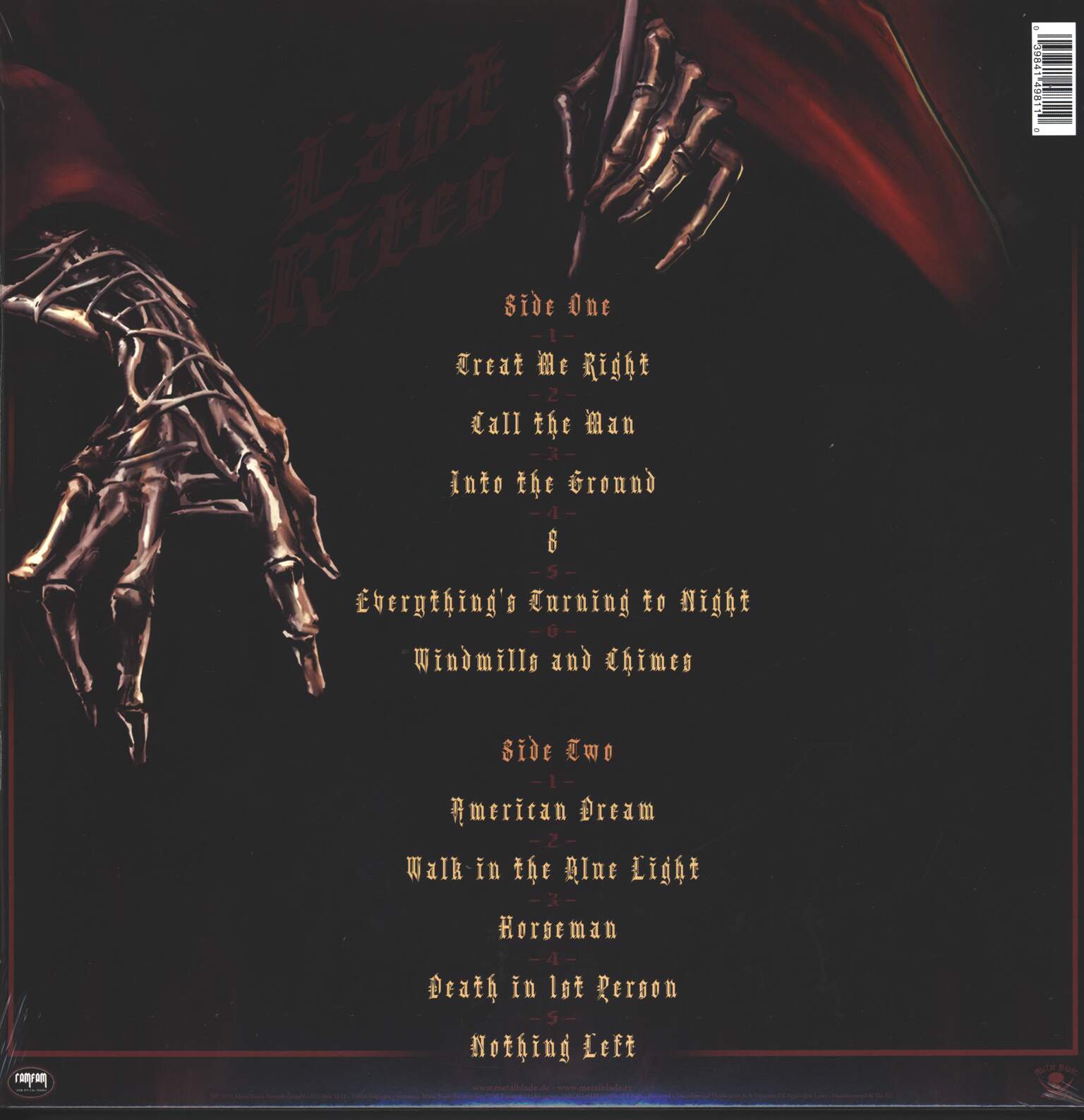 Pentagram: Last Rites, 1×LP (Vinyl)