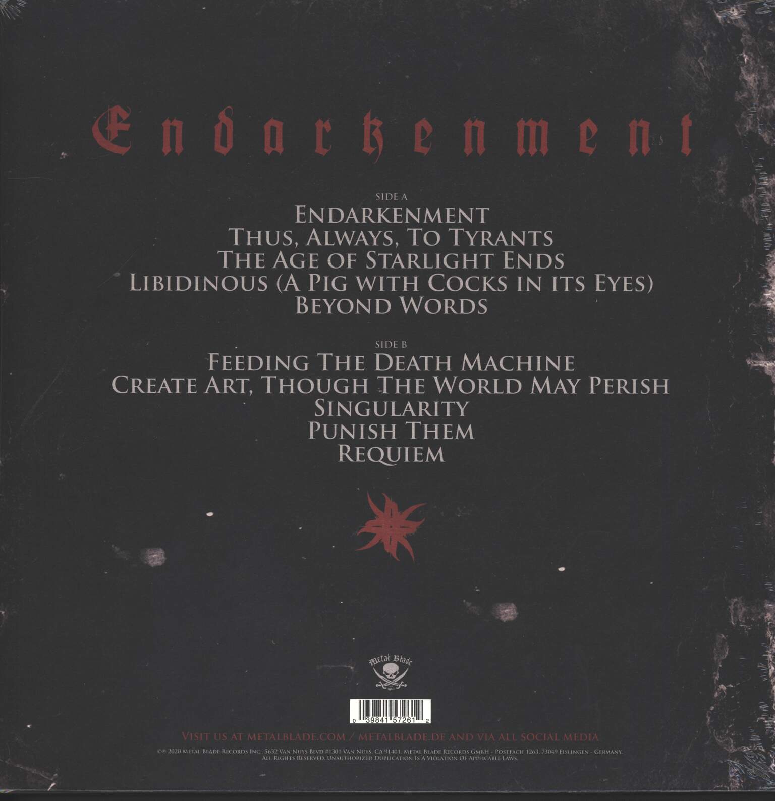 Anaal Nathrakh: Endarkenment, 1×LP (Vinyl)