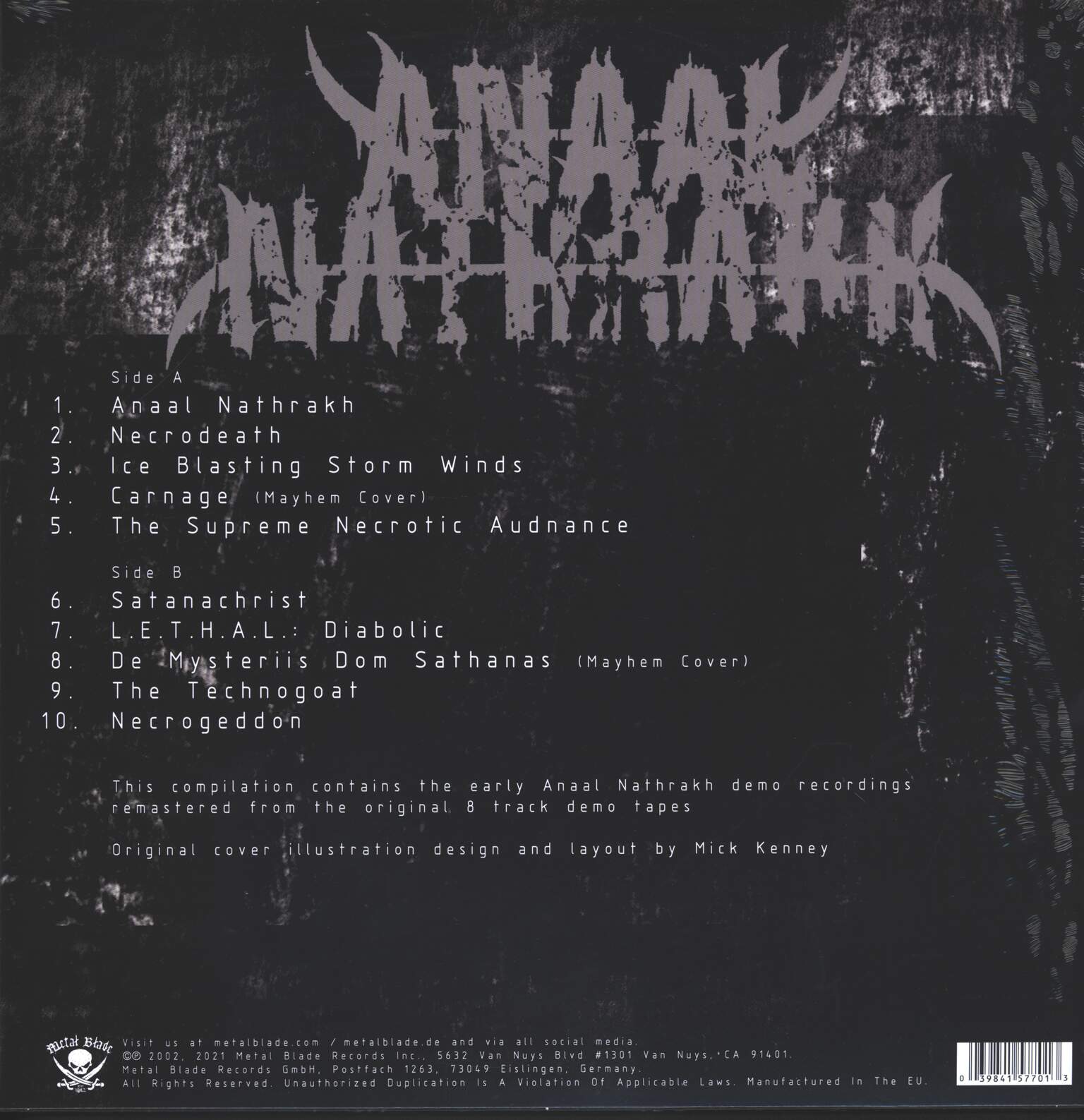 Anaal Nathrakh: Total Fucking Necro, 1×LP (Vinyl)