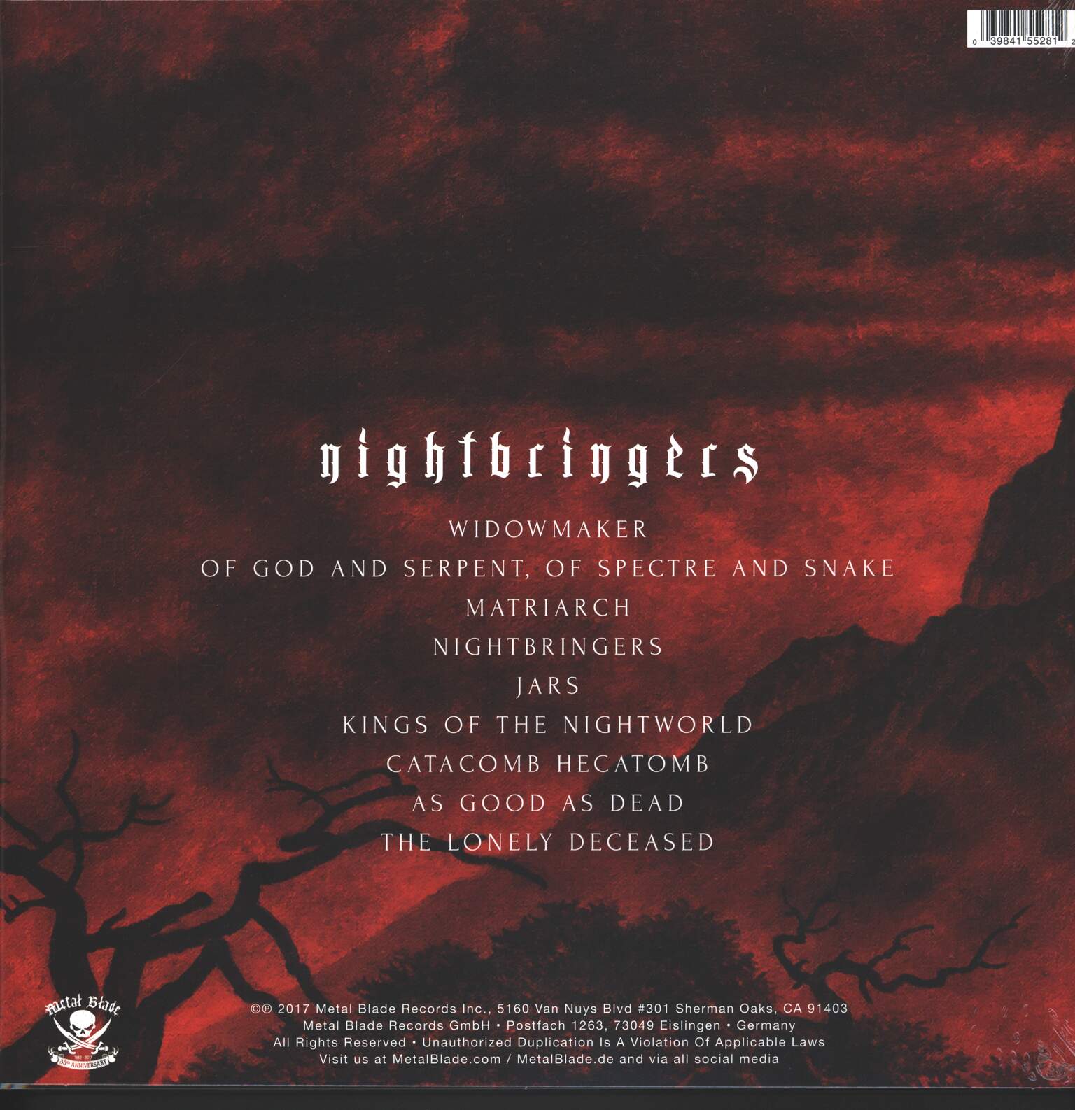 The Black Dahlia Murder: Nightbringers, 1×LP (Vinyl)