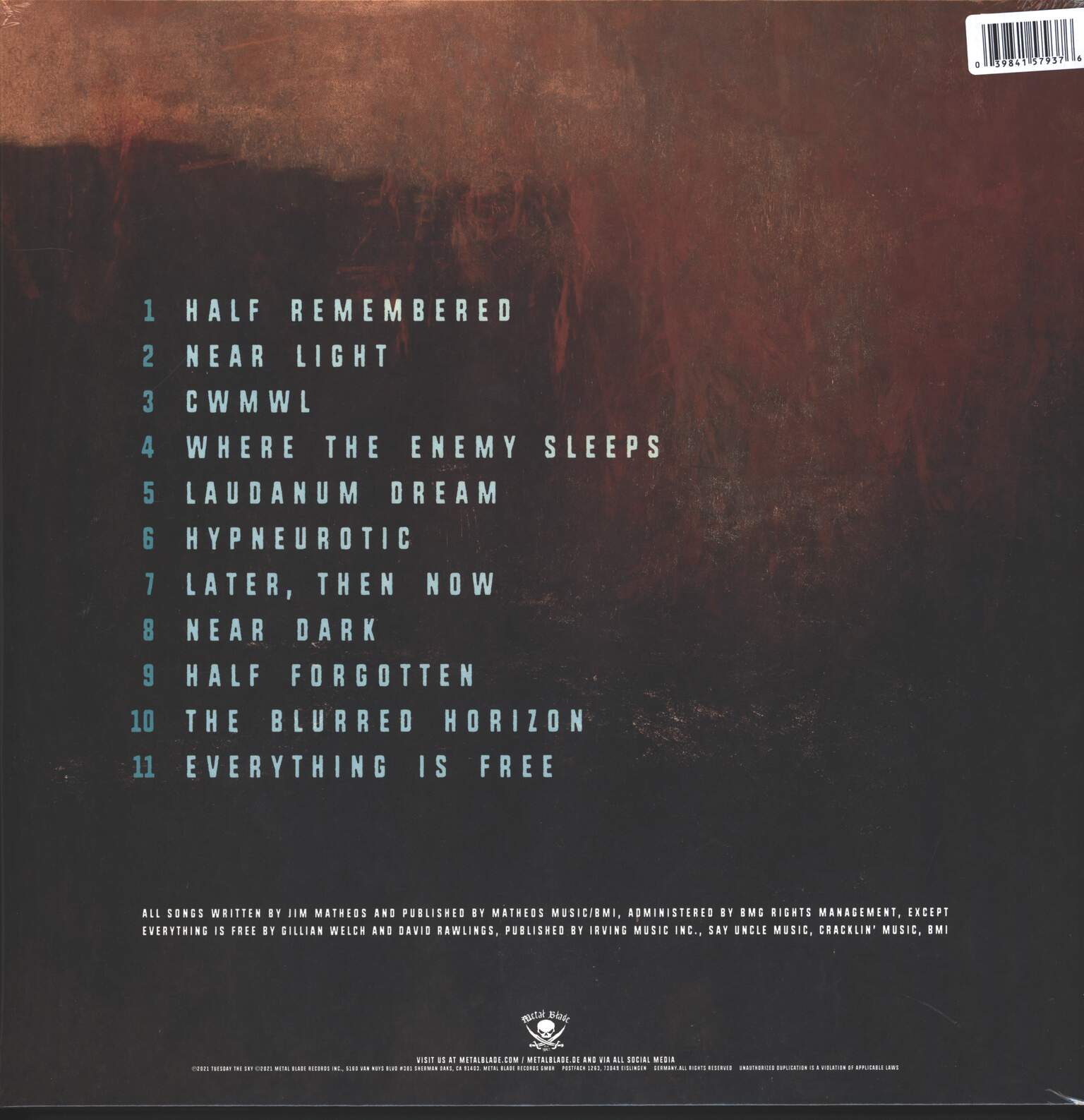Tuesday The Sky: Blurred Horizon, 1×LP (Vinyl)