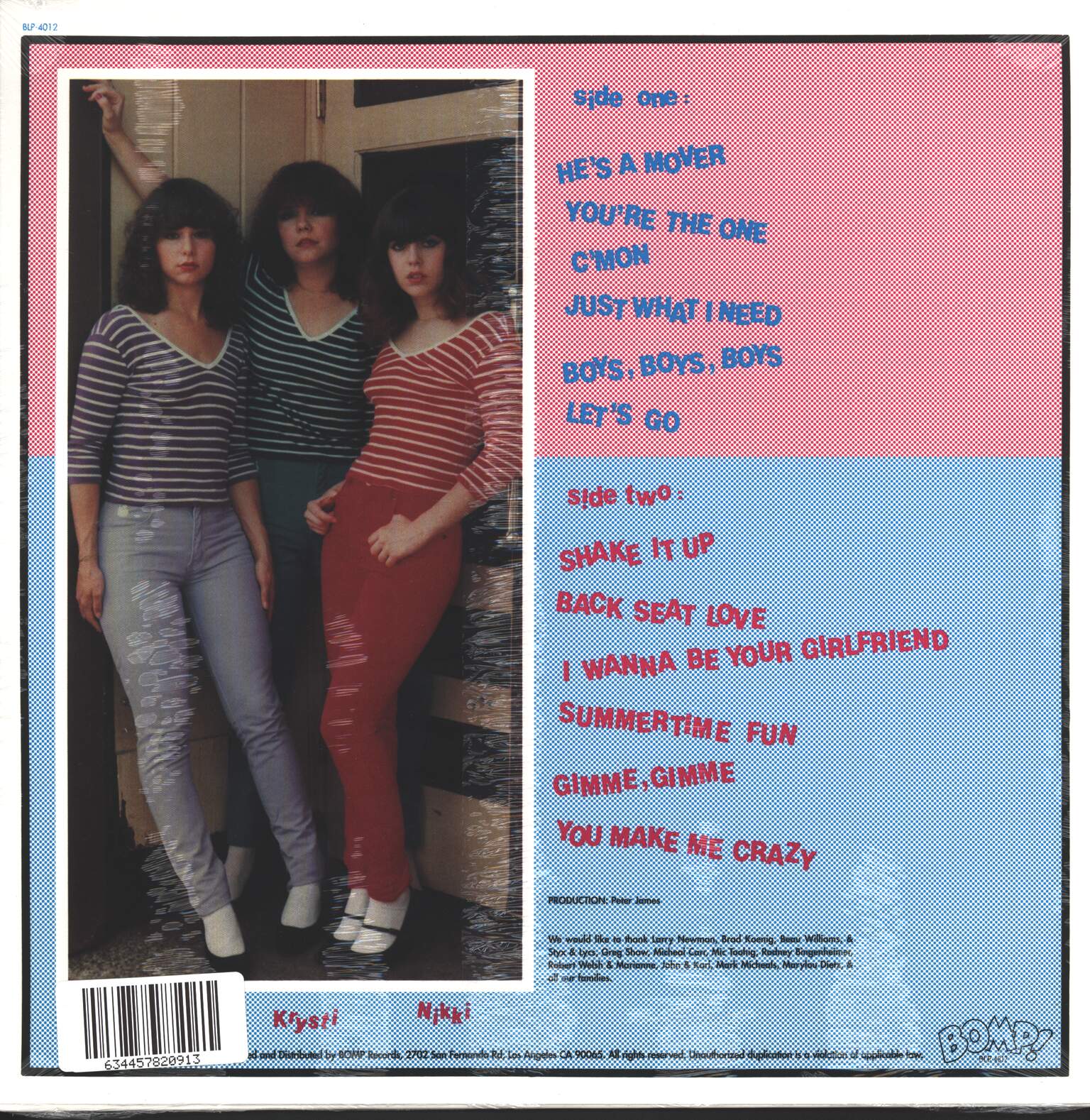 Nikki & The Corvettes: Nikki And The Corvettes, 1×LP (Vinyl)