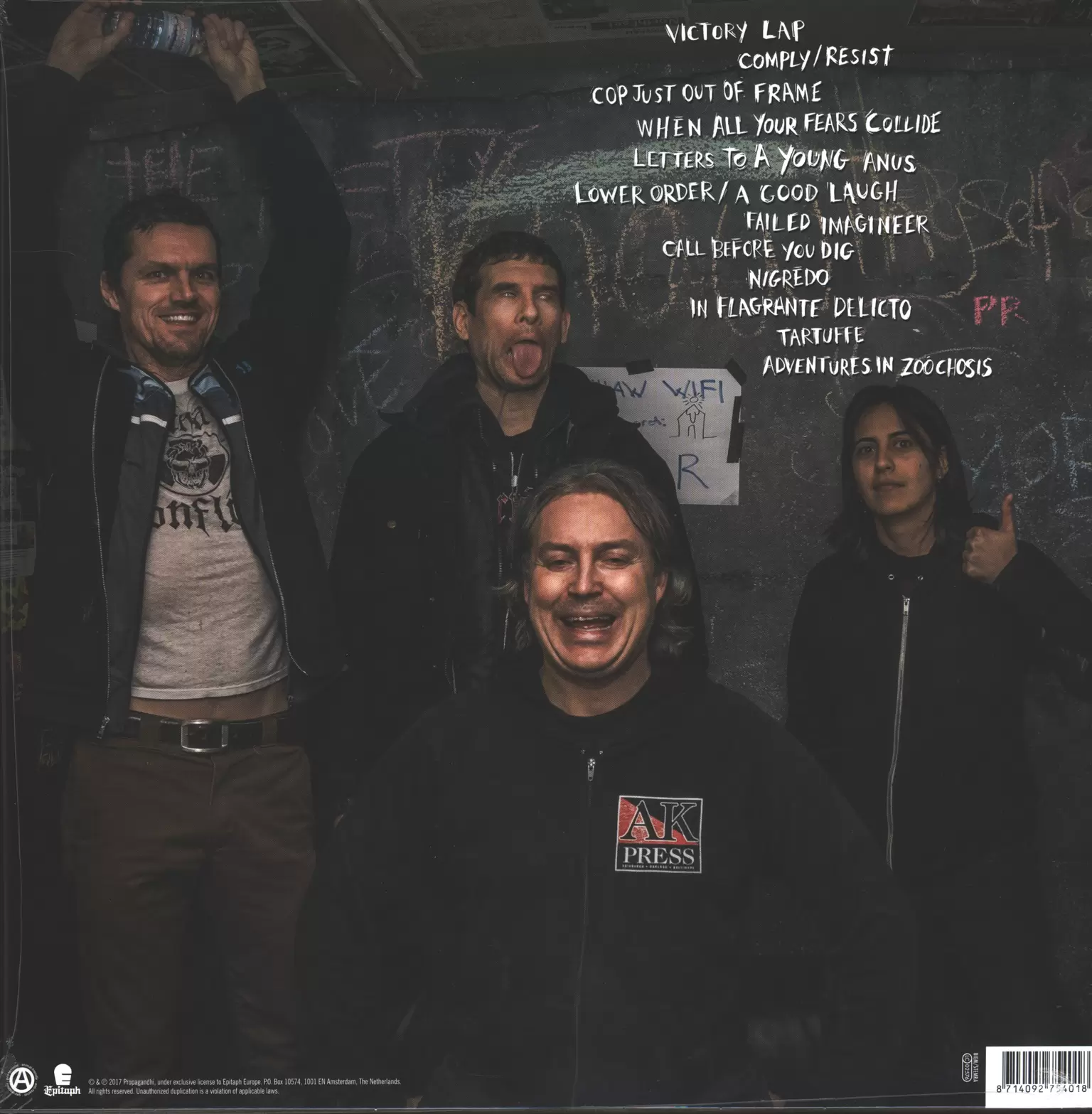 Propagandhi: Victory Lap, 1×LP (Vinyl)