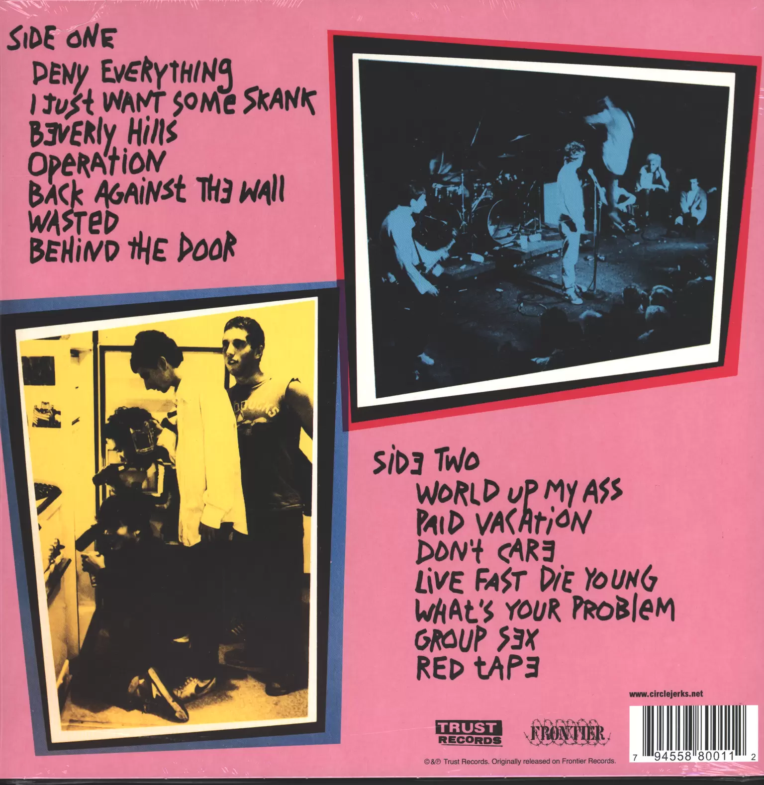 Circle Jerks: Group Sex, 1×LP (Vinyl)