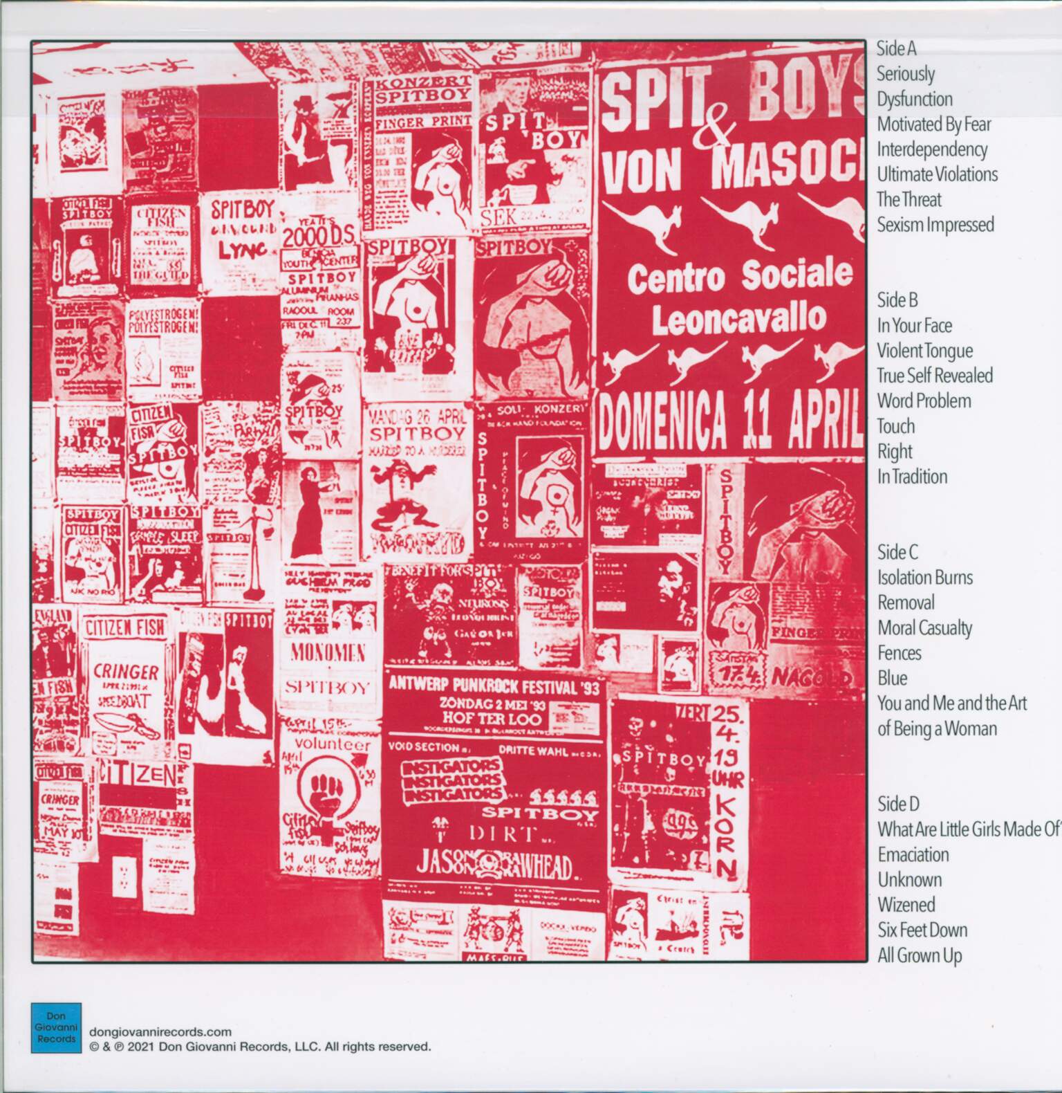 Spitboy: Body of Work 1990 - 1995 All the Songs, 2×LP (Vinyl)